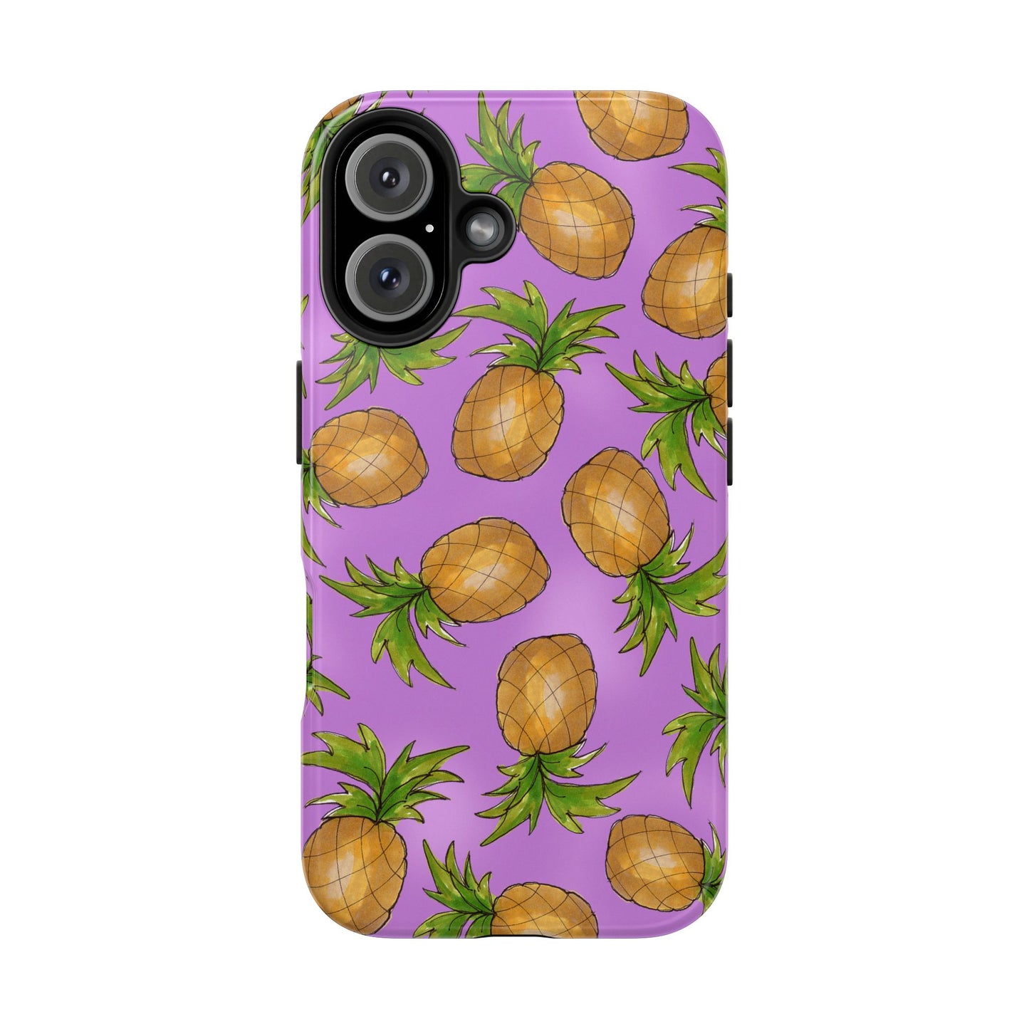 Pineapple Toss Lilac Phone Case