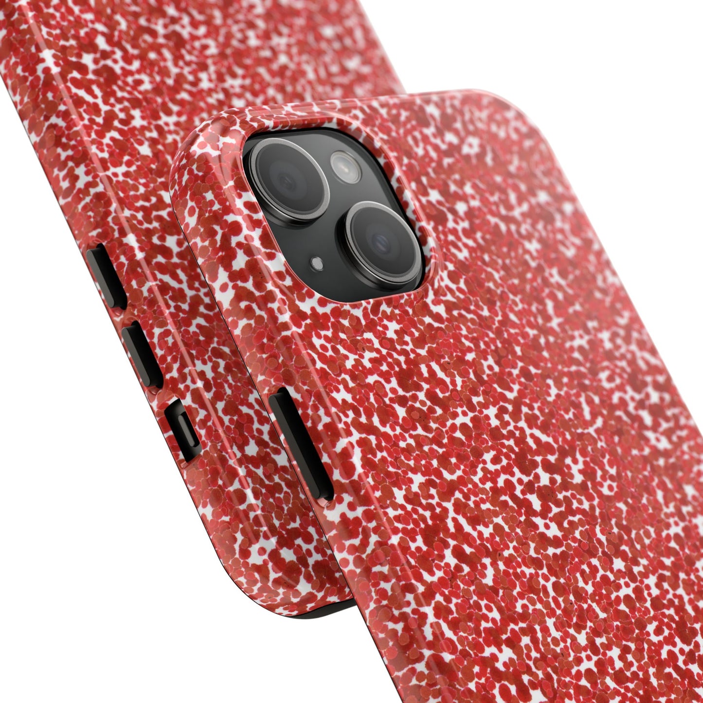 Confetti Red Phone Case