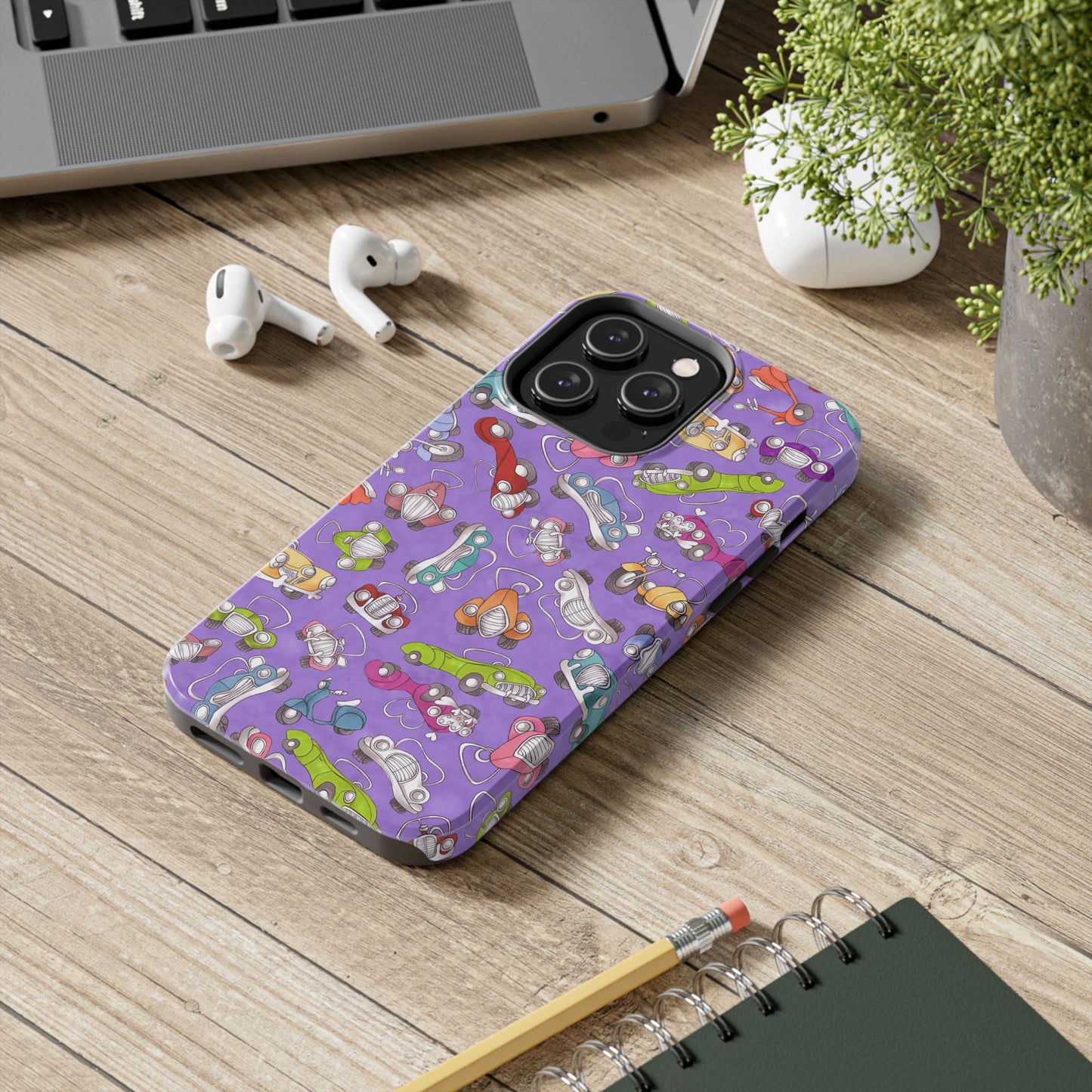 Pile Up Purple Phone Case