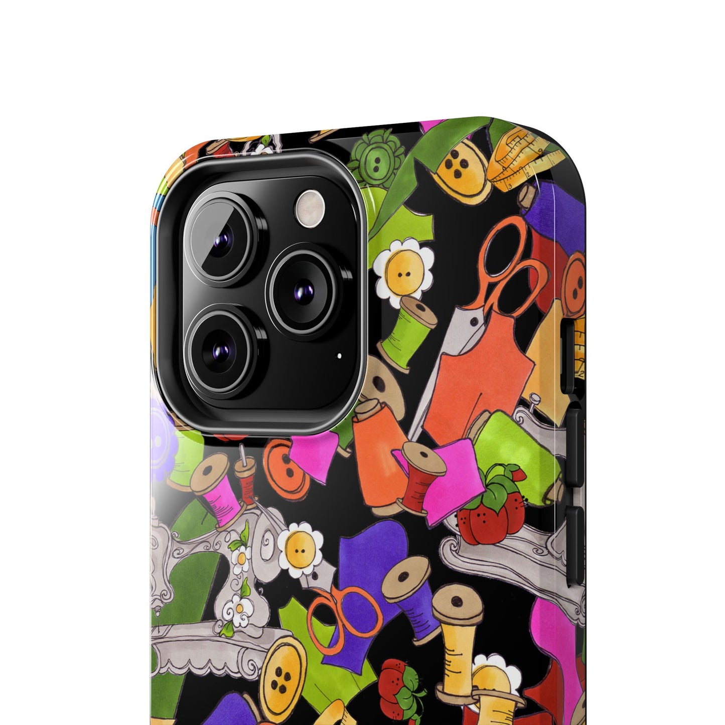 Kaleidasew Black Phone Case