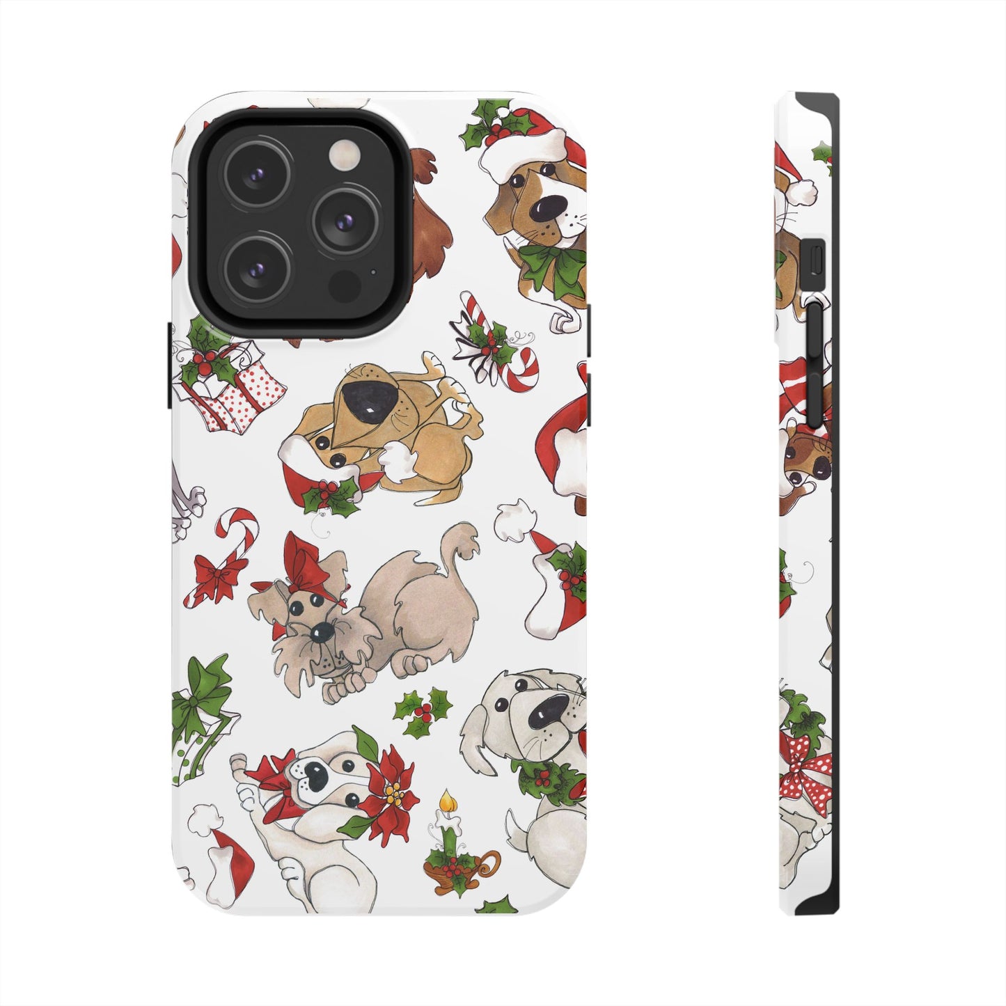 Doggie Toss White Phone Case