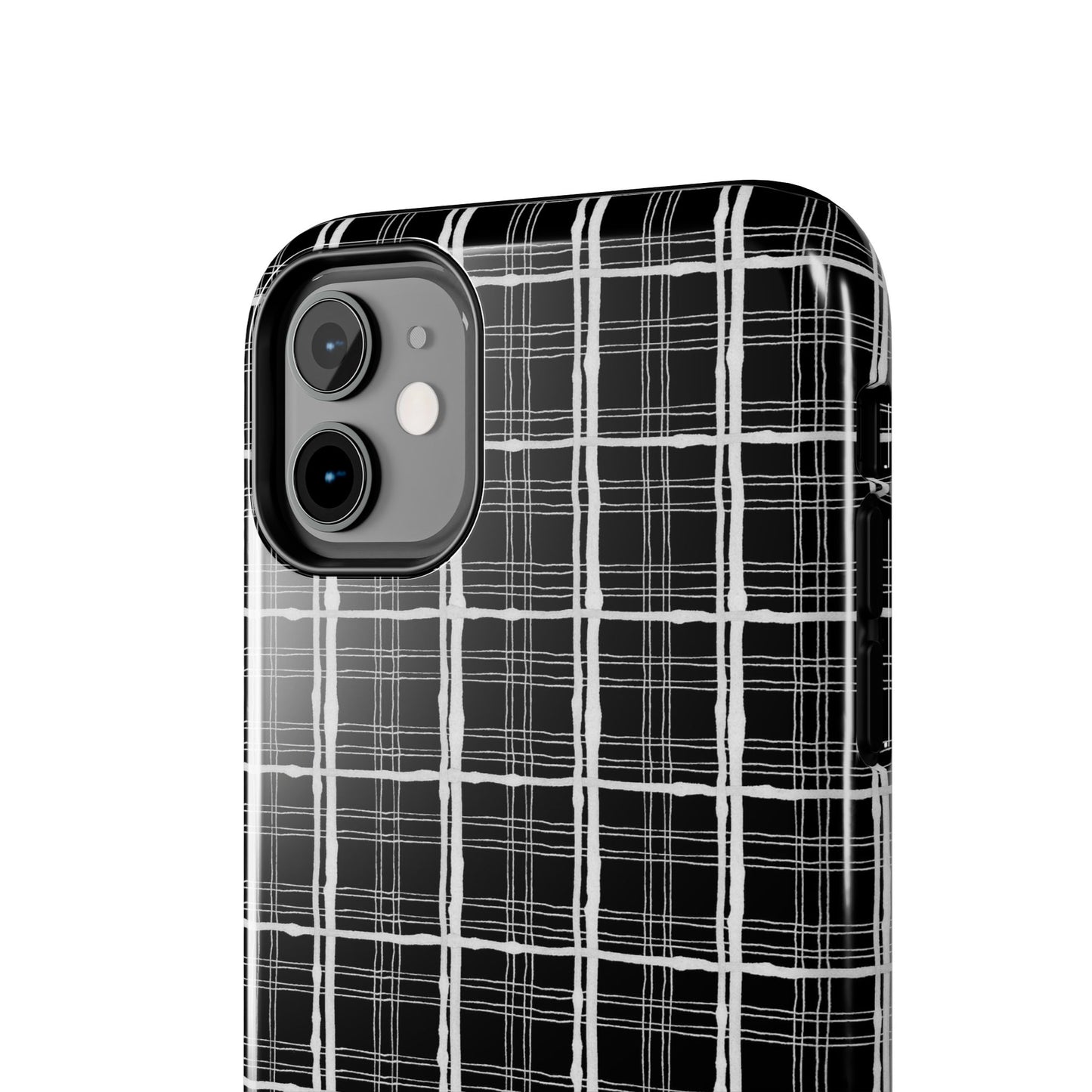 Sophistiplaid Black / White Phone Case