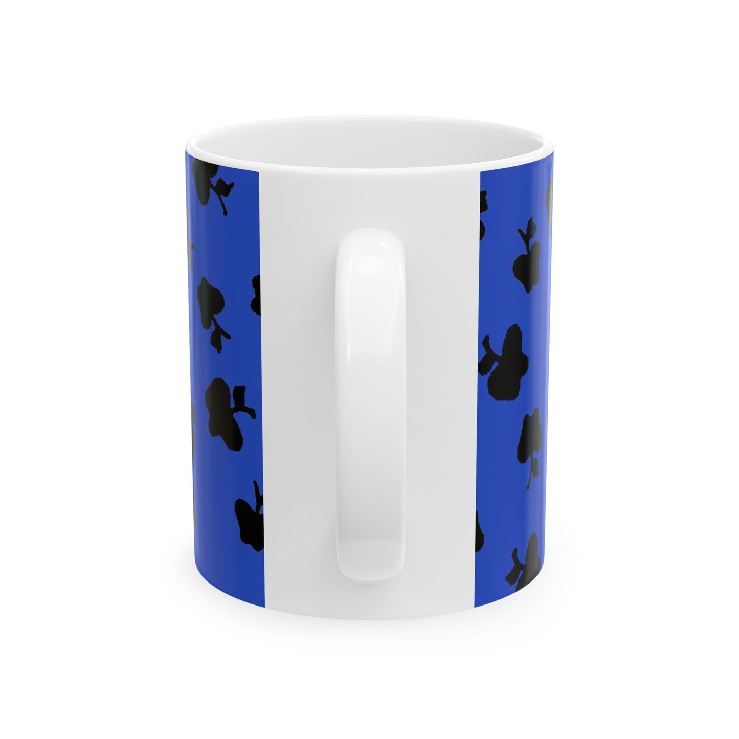 Happy Apples Blue / Black Cup