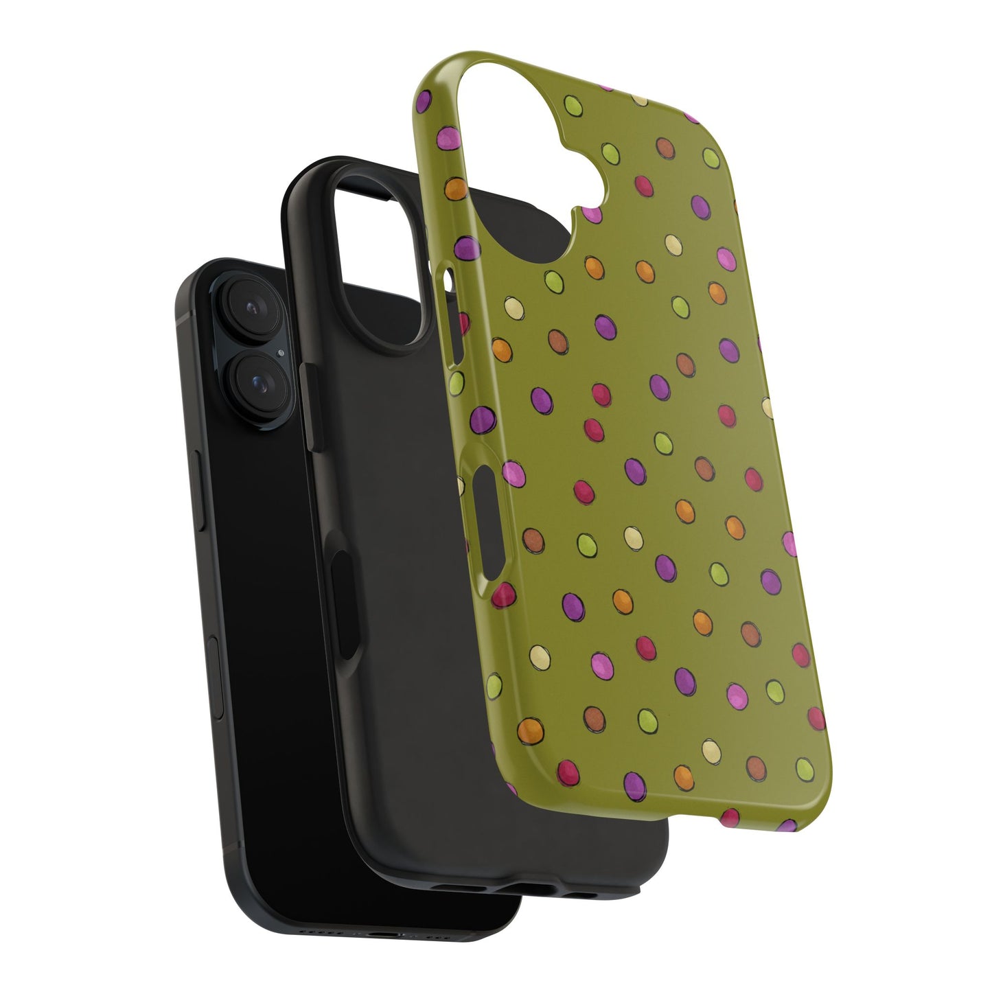 Tea Dot Green Phone Case