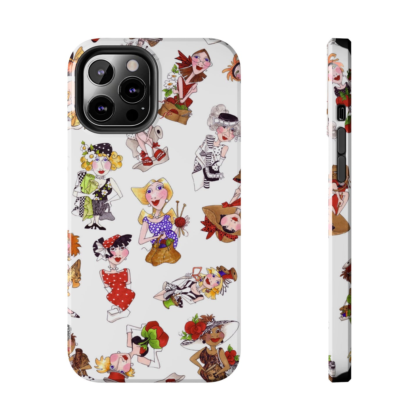 Creative Toss White Phone Case