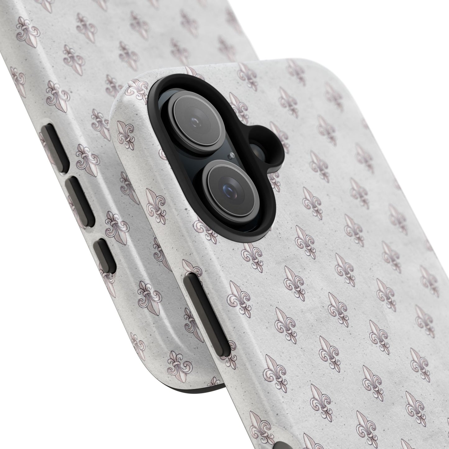 Fleurs Silver Phone Case