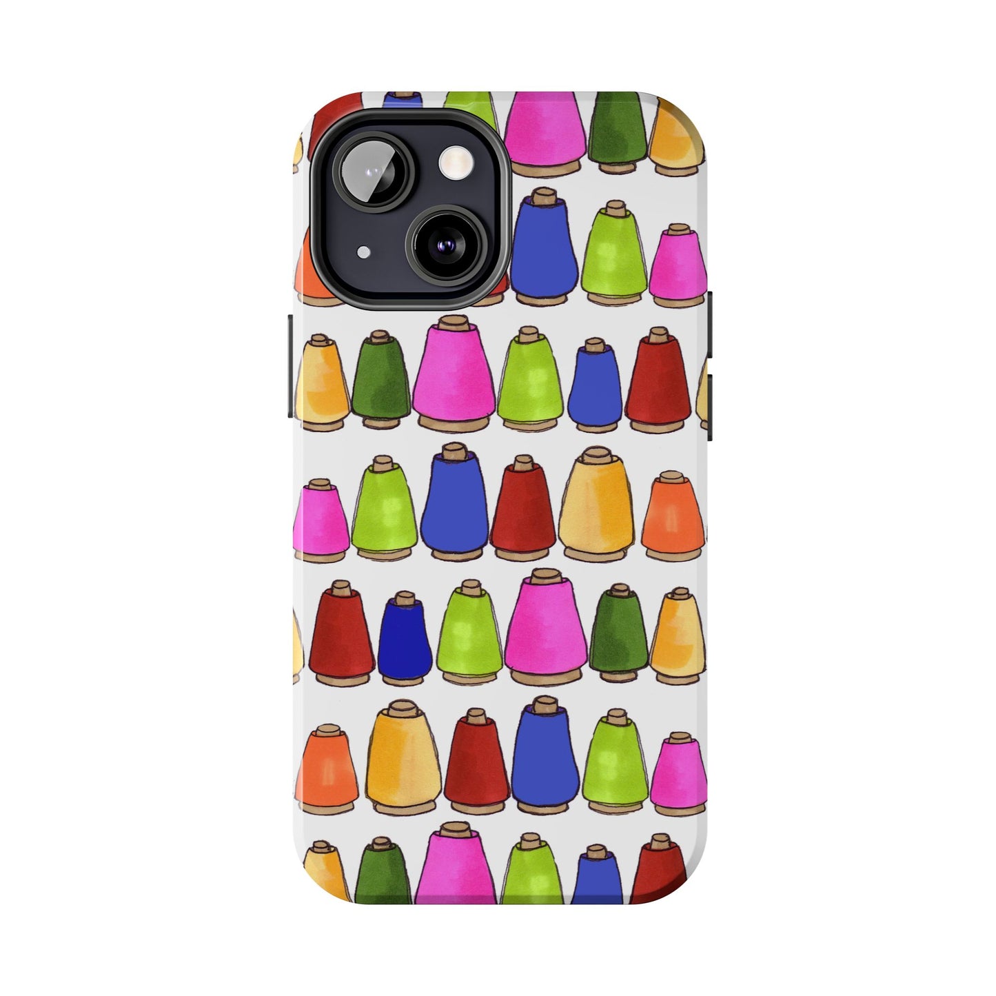 Coneiferous White / Multi Phone Case