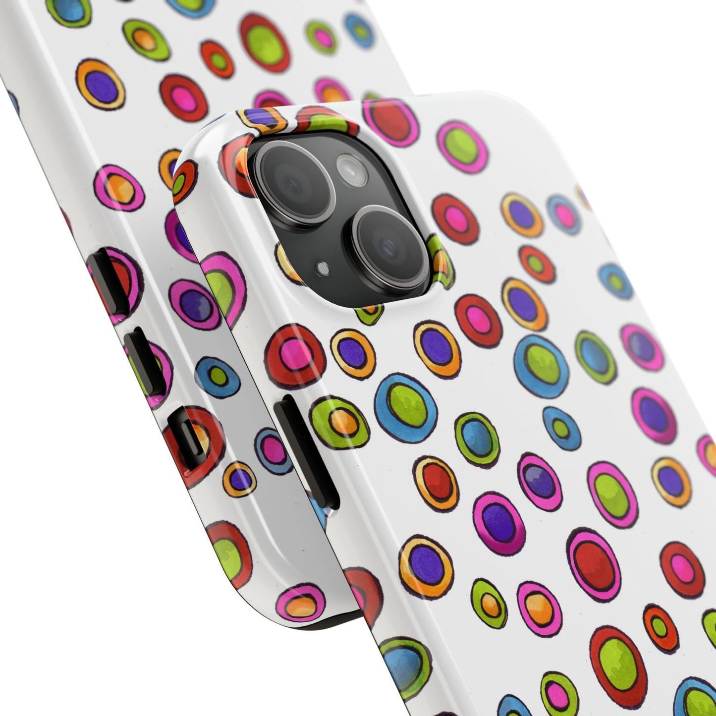 Dopey Dots White Phone Case