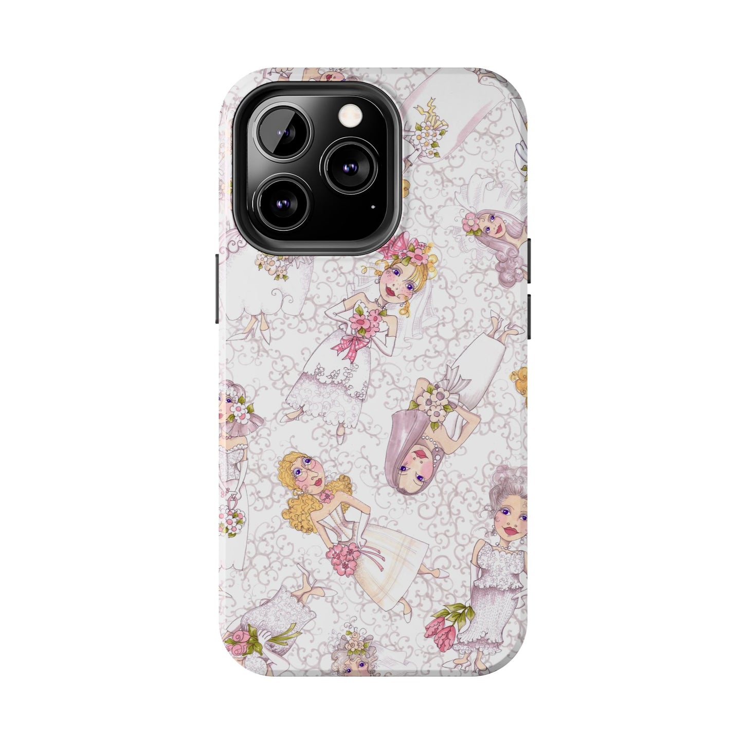Bridal Scroll Phone Case
