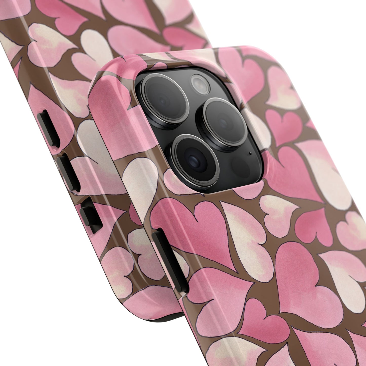 Hearts Chocolate Phone Case