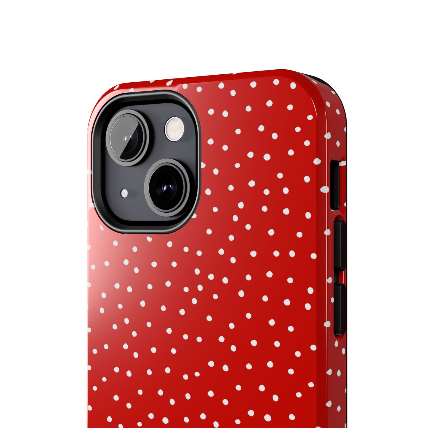 Dinky Dots Red / White Phone Case
