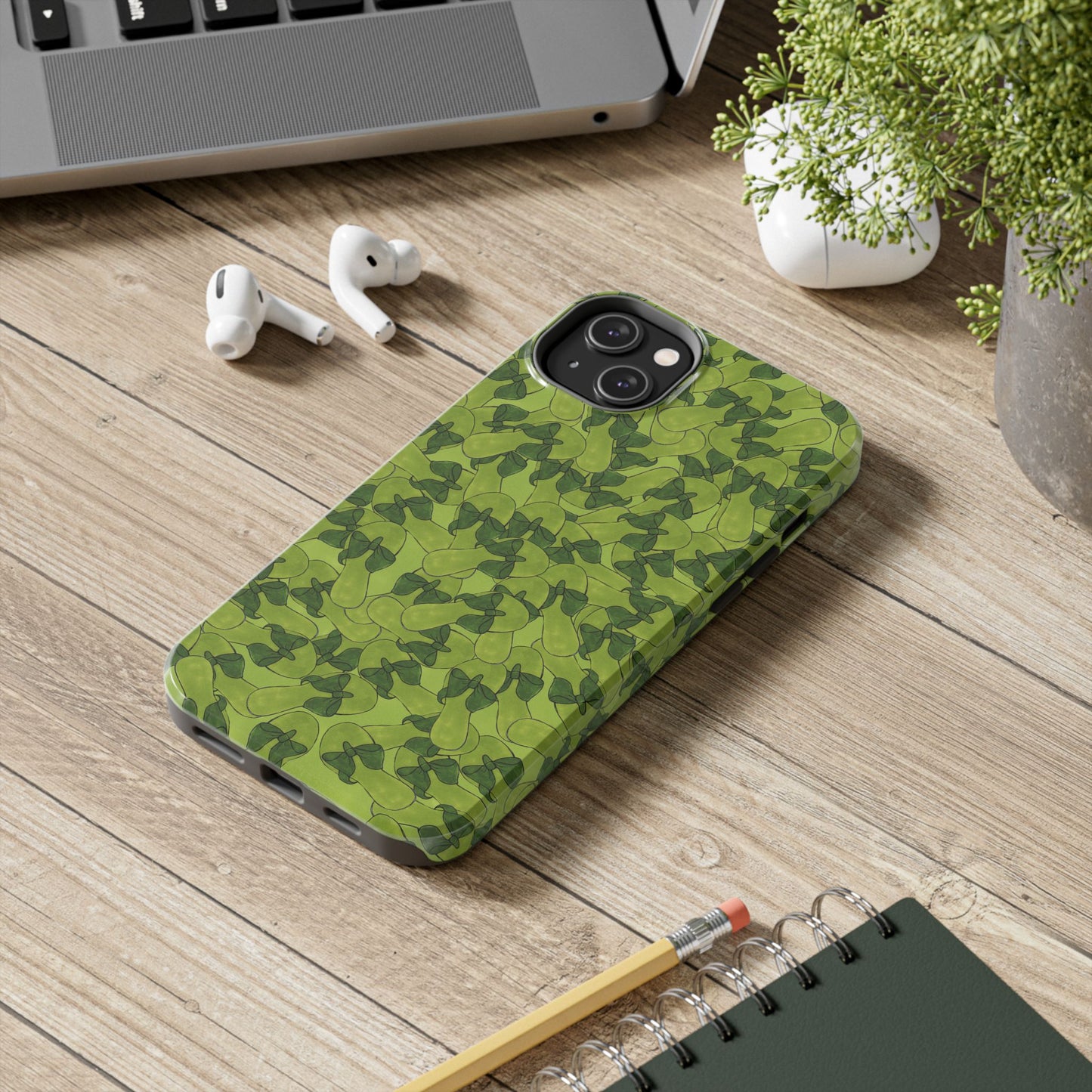 Green Flip Flops Phone Case
