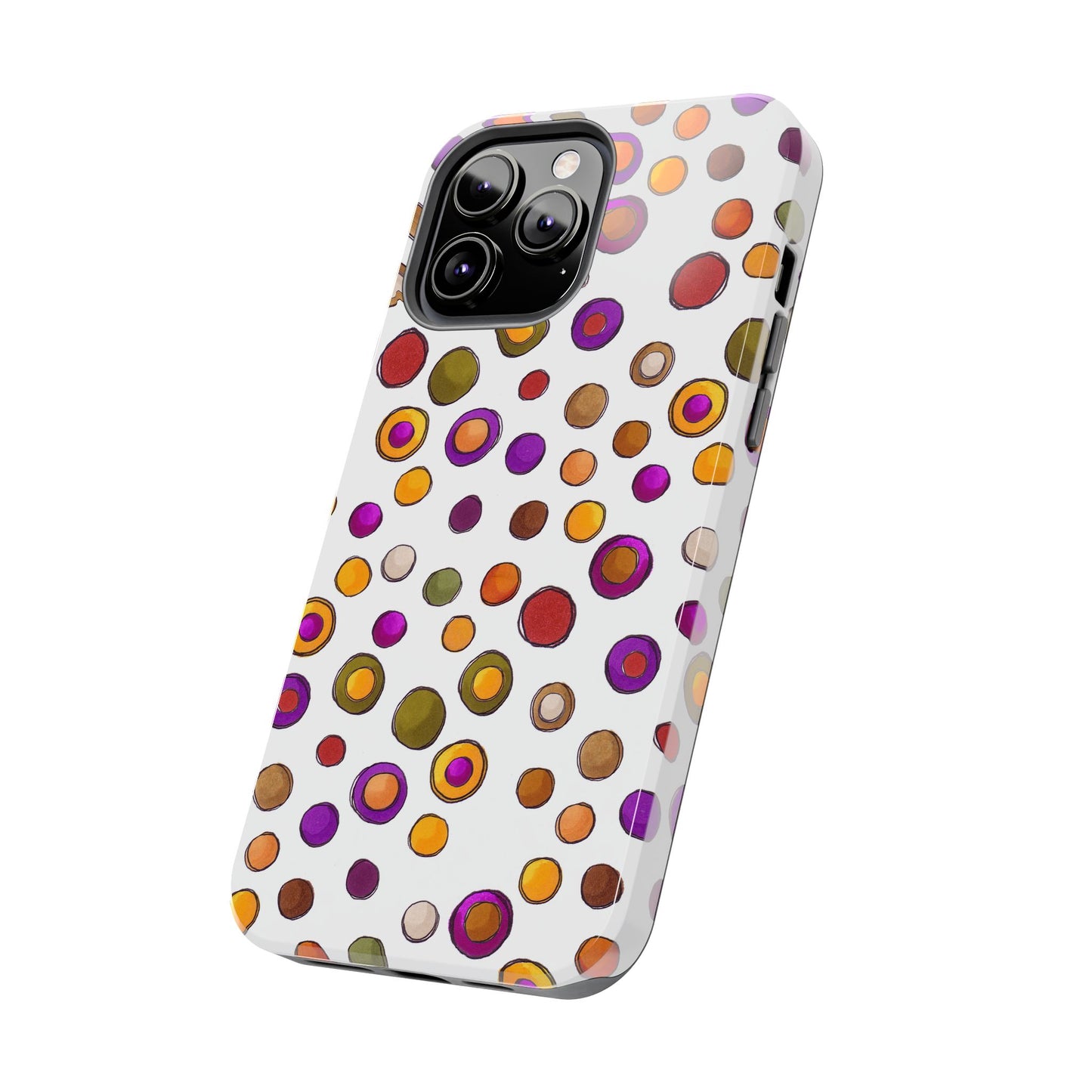 Sesame Dot White Phone Case