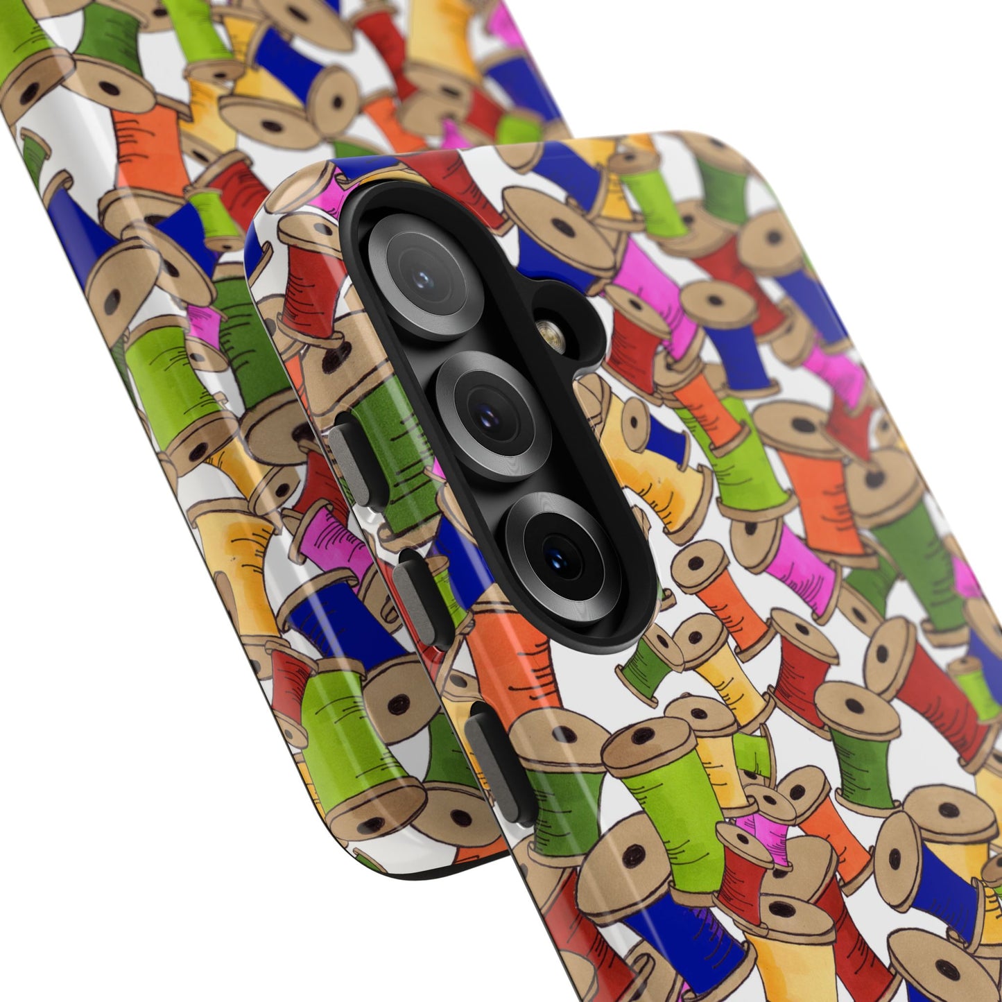 Spoolopoly White Phone Case