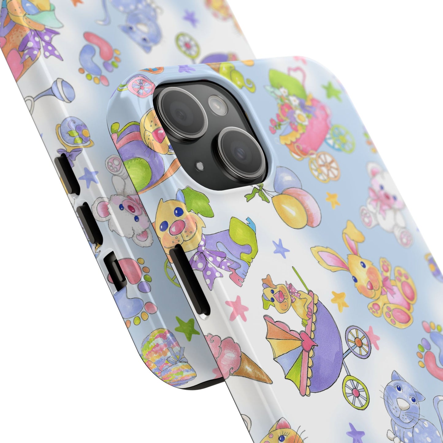 Busy Baby Blue Sky Phone Case