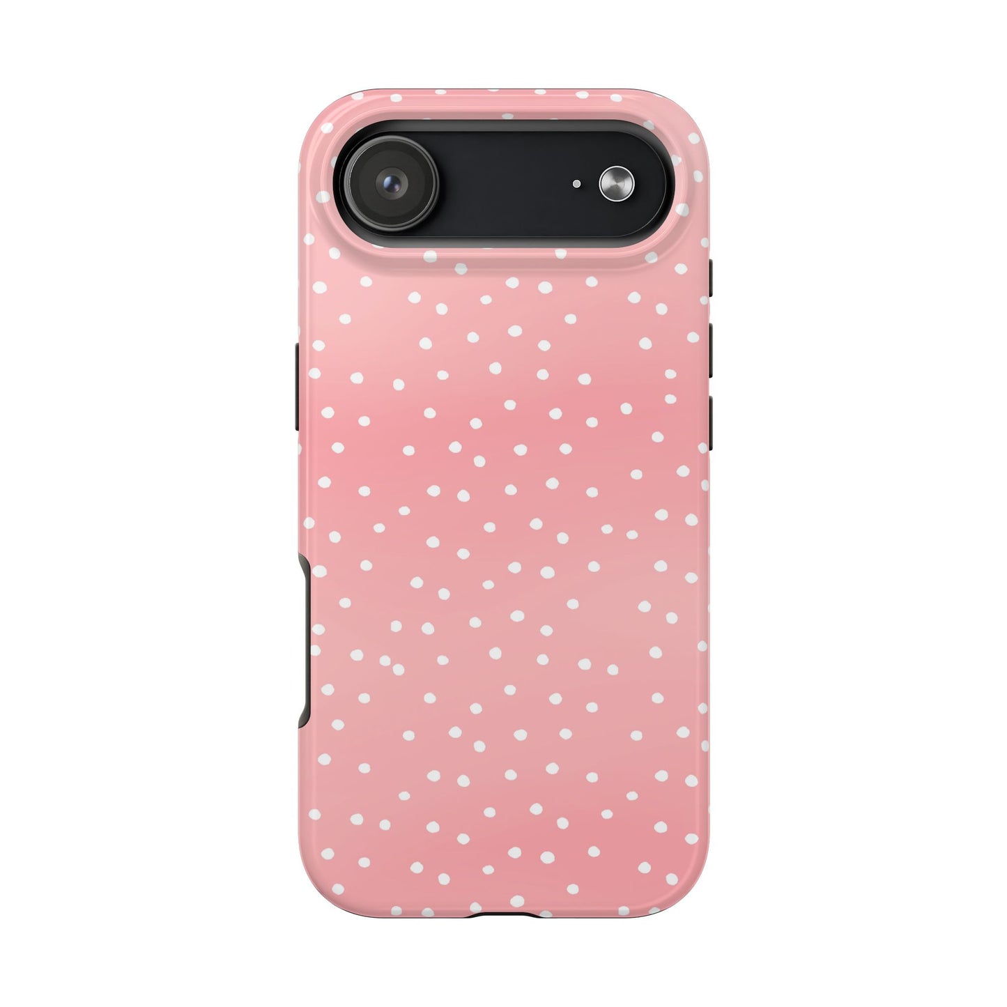 Dinky Dots Coral / White Phone Case