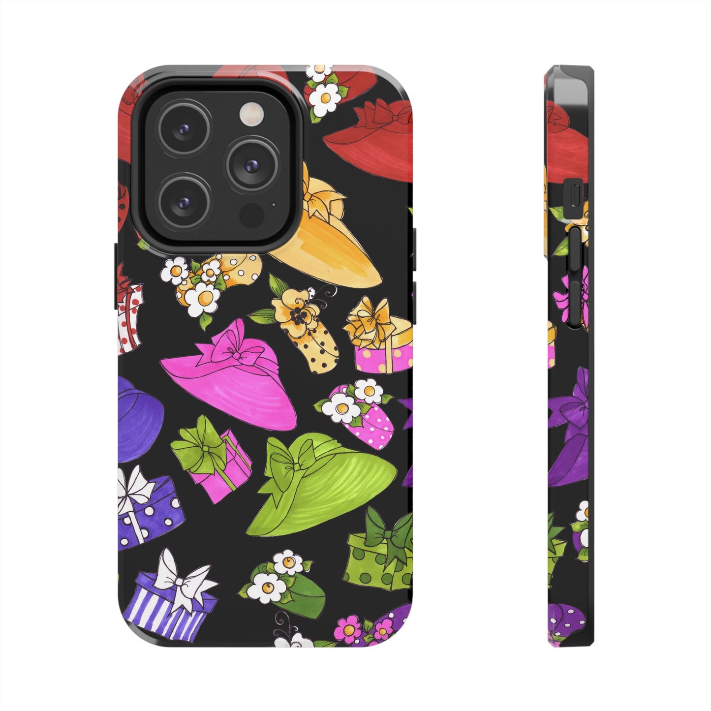 Accessories Tossed Black Phone Case