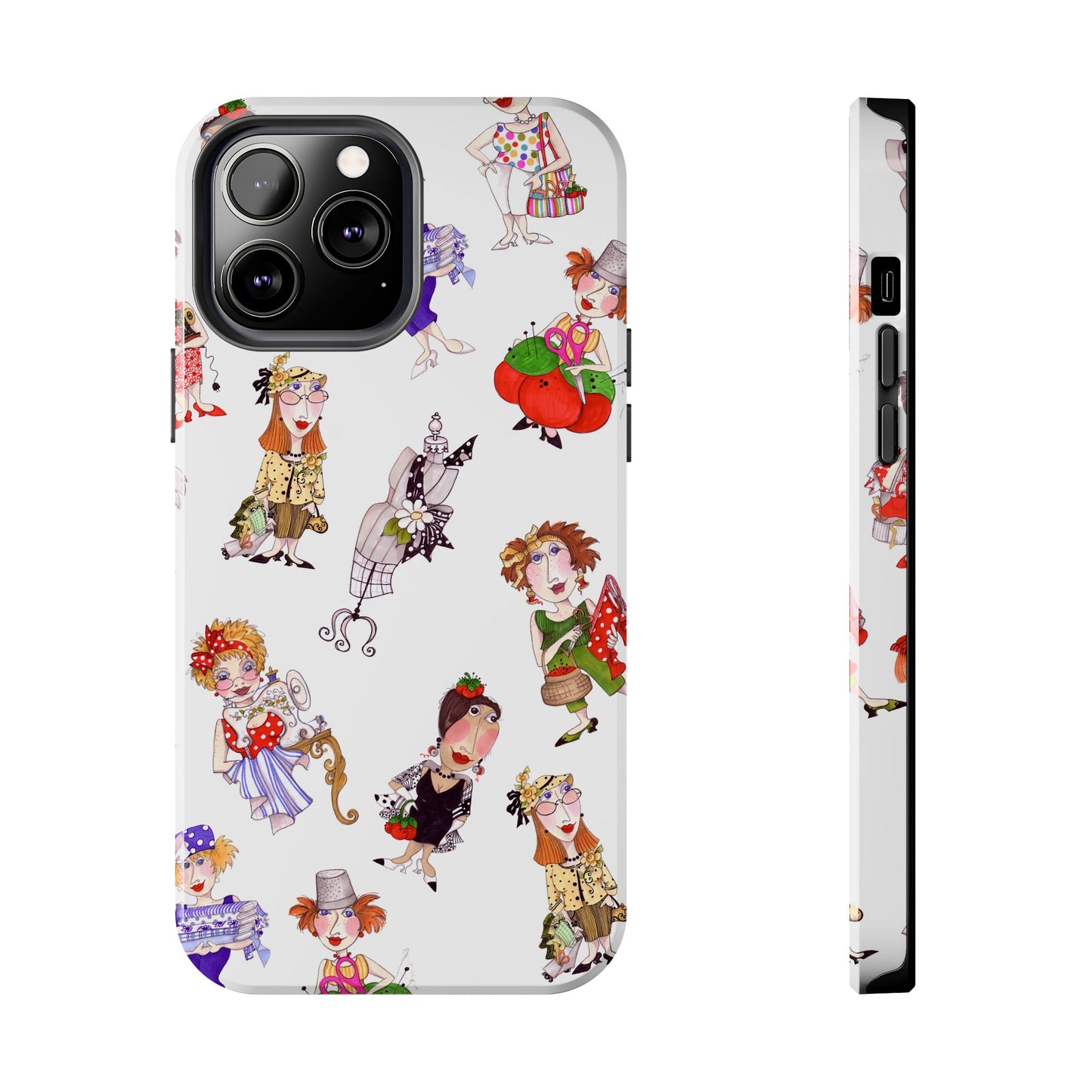 Sewphisticates White Phone Case