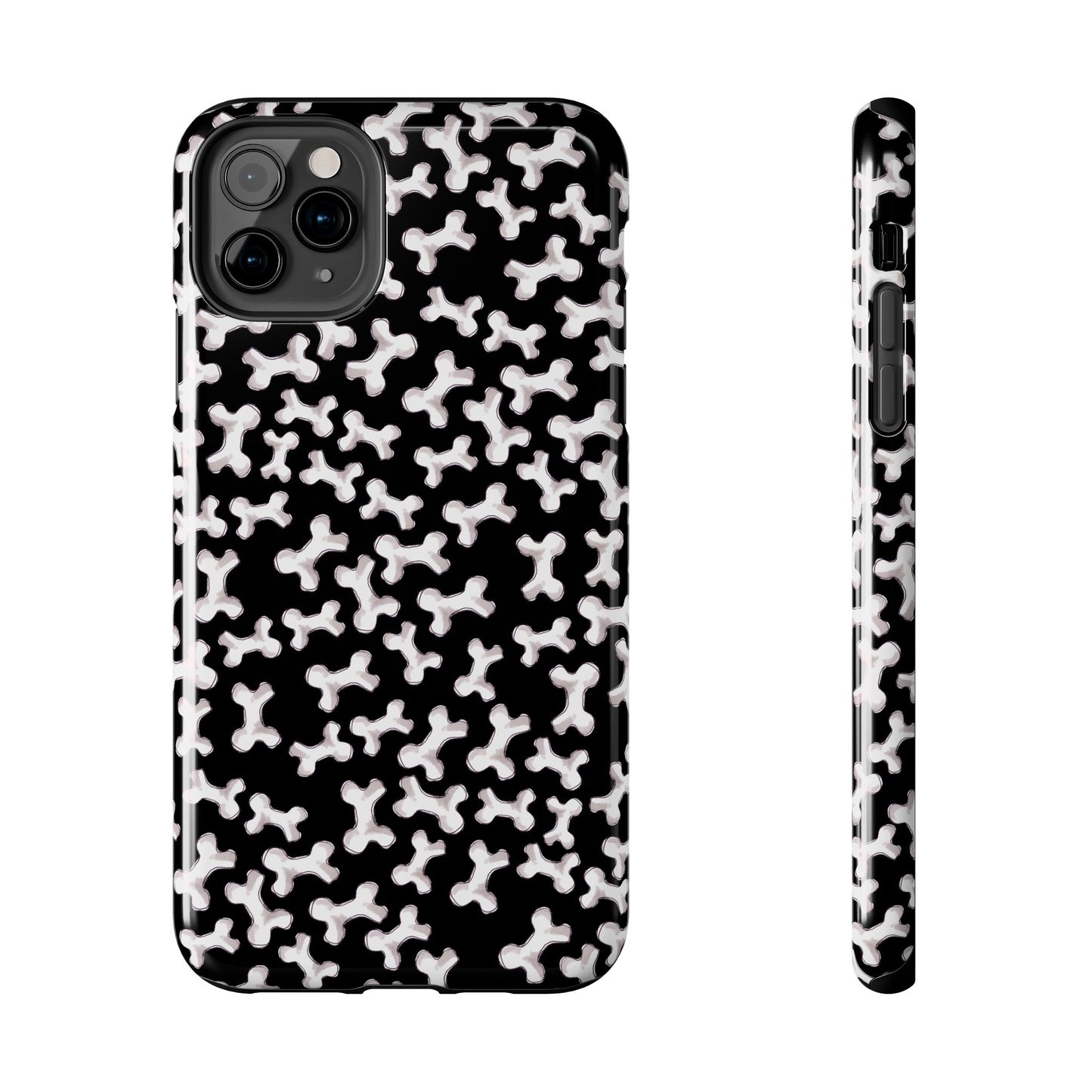 Bones a Lot Black Phone Case