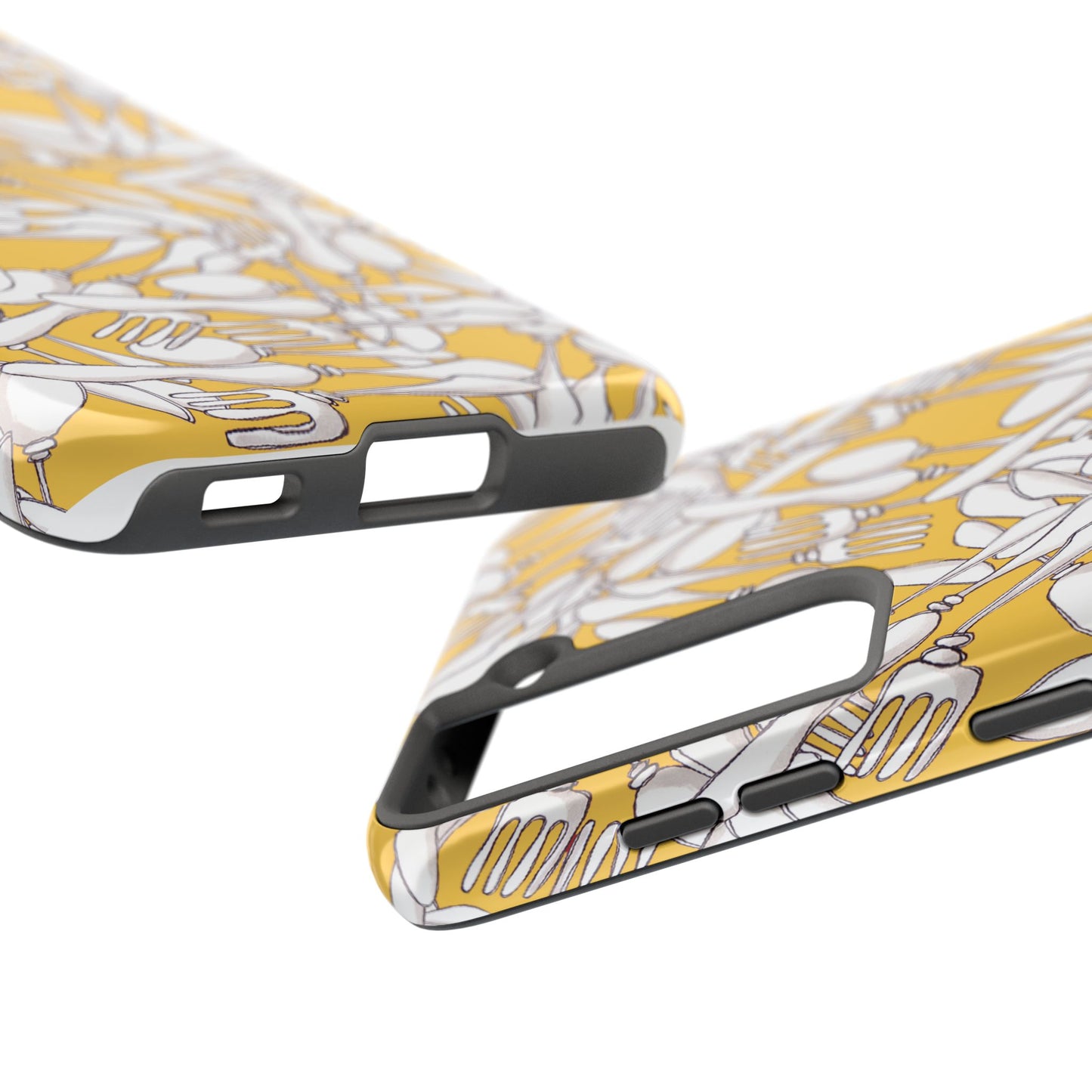 Silverware Wars Yellow Phone Case