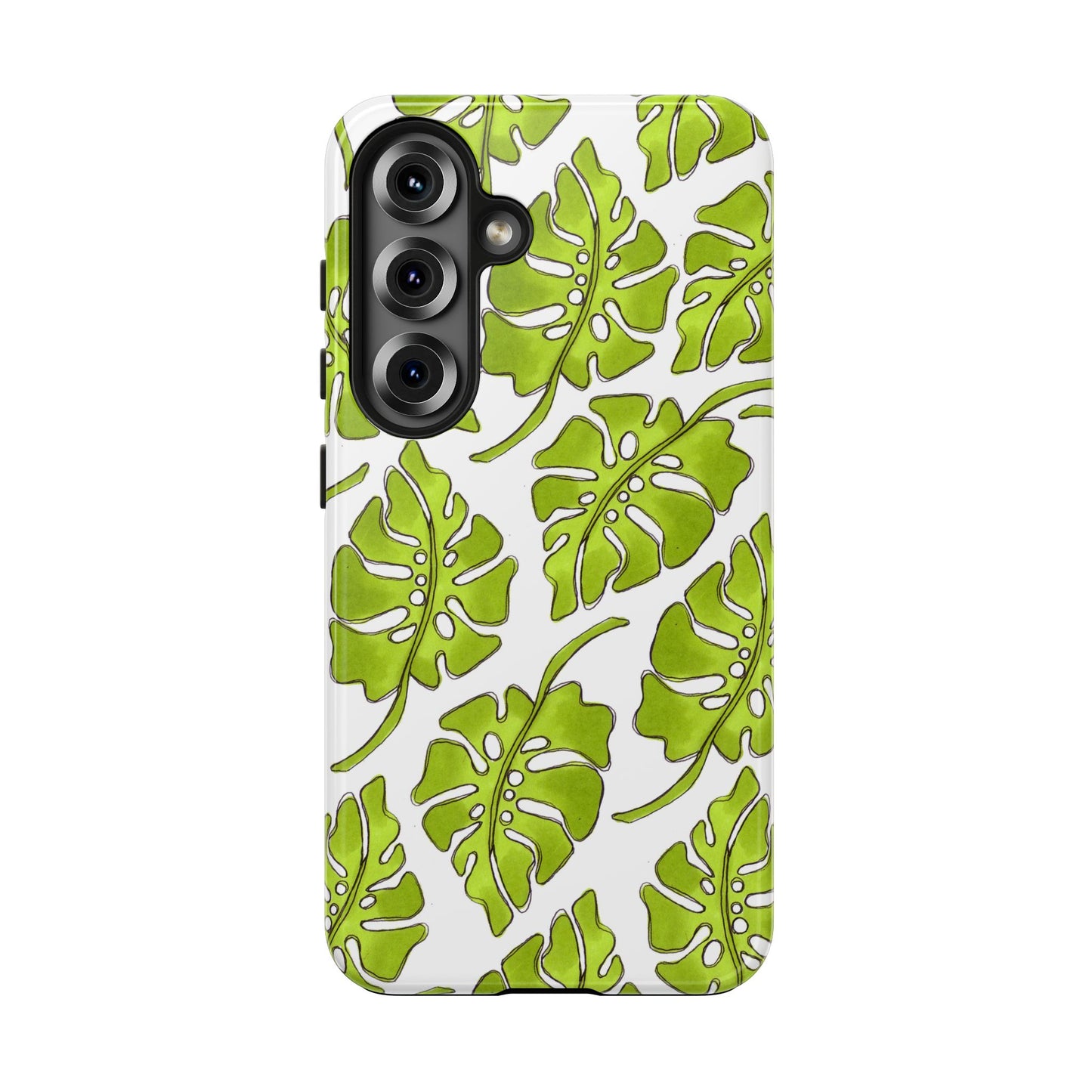 Big Leaf White Phone Case