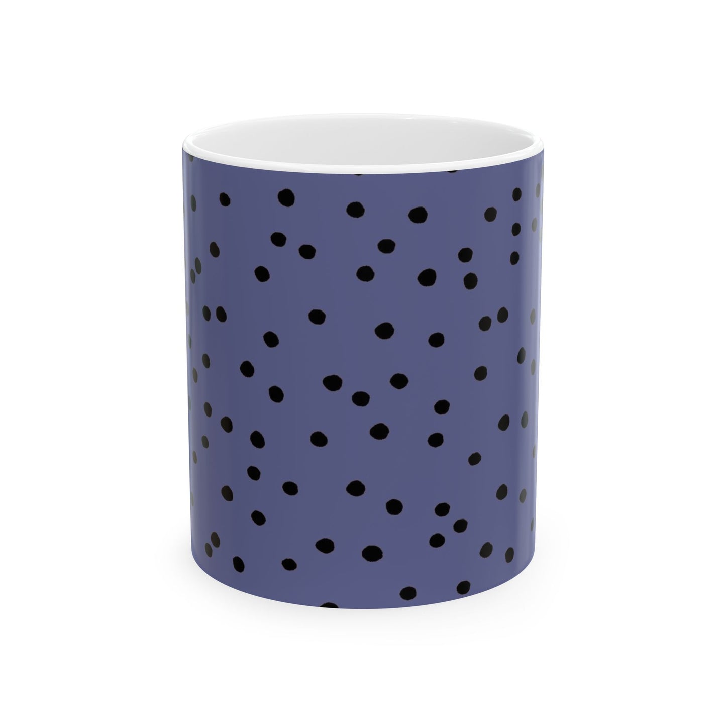 Dinky Dots Teal / Black Cup