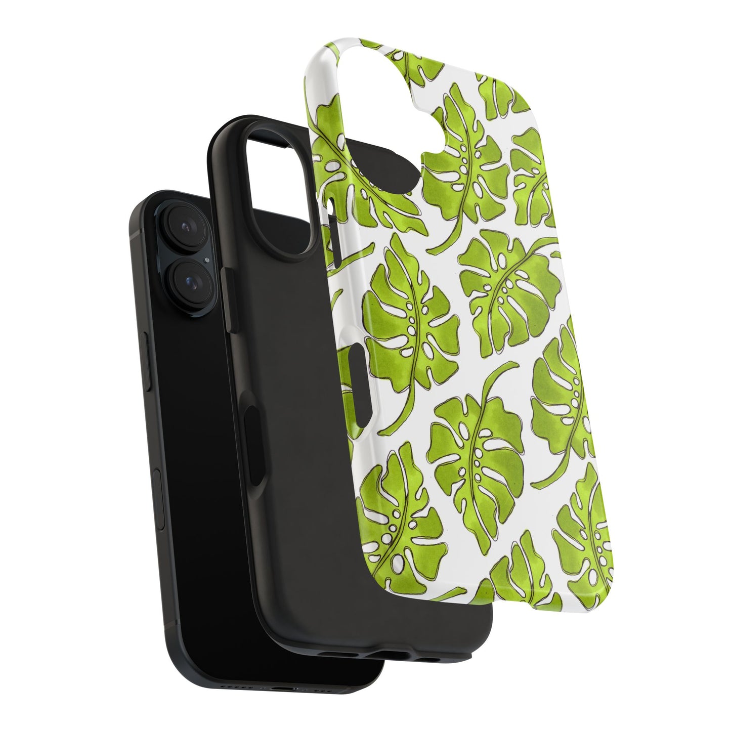 Big Leaf White Phone Case