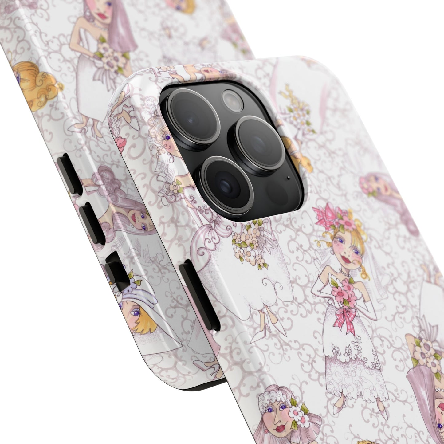 Bridal Scroll Phone Case