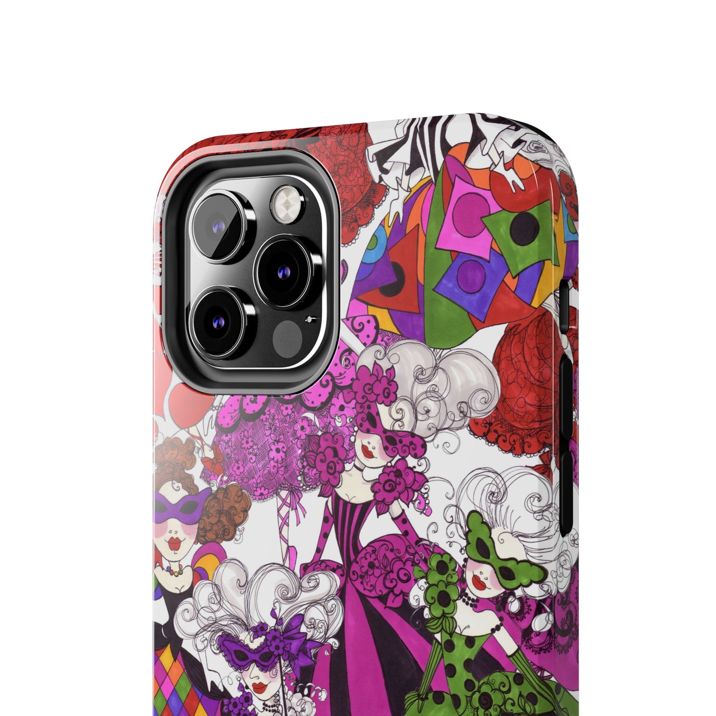 Crowded Dance Floor White Phone Case