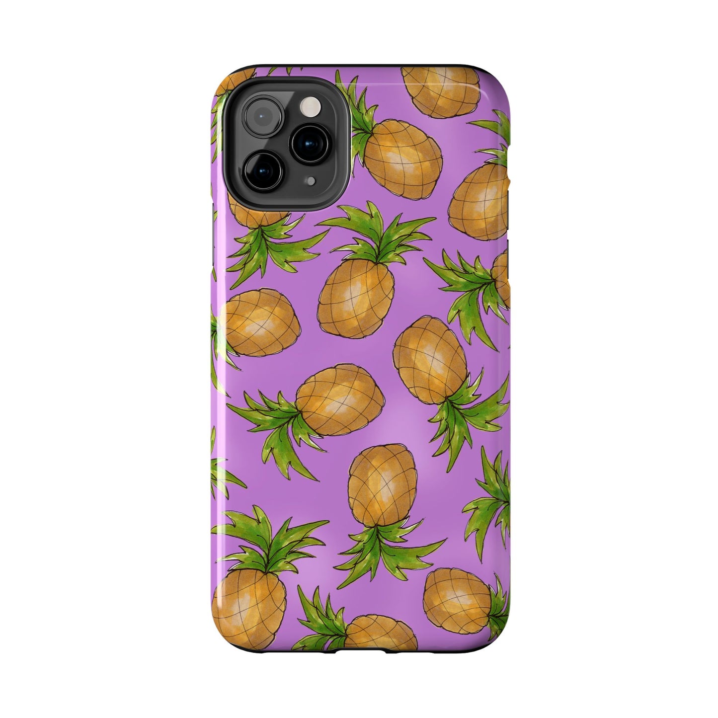 Pineapple Toss Lilac Phone Case