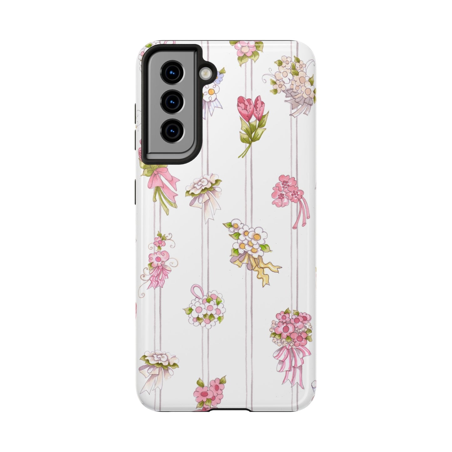 Bouquet Stripe Phone Case