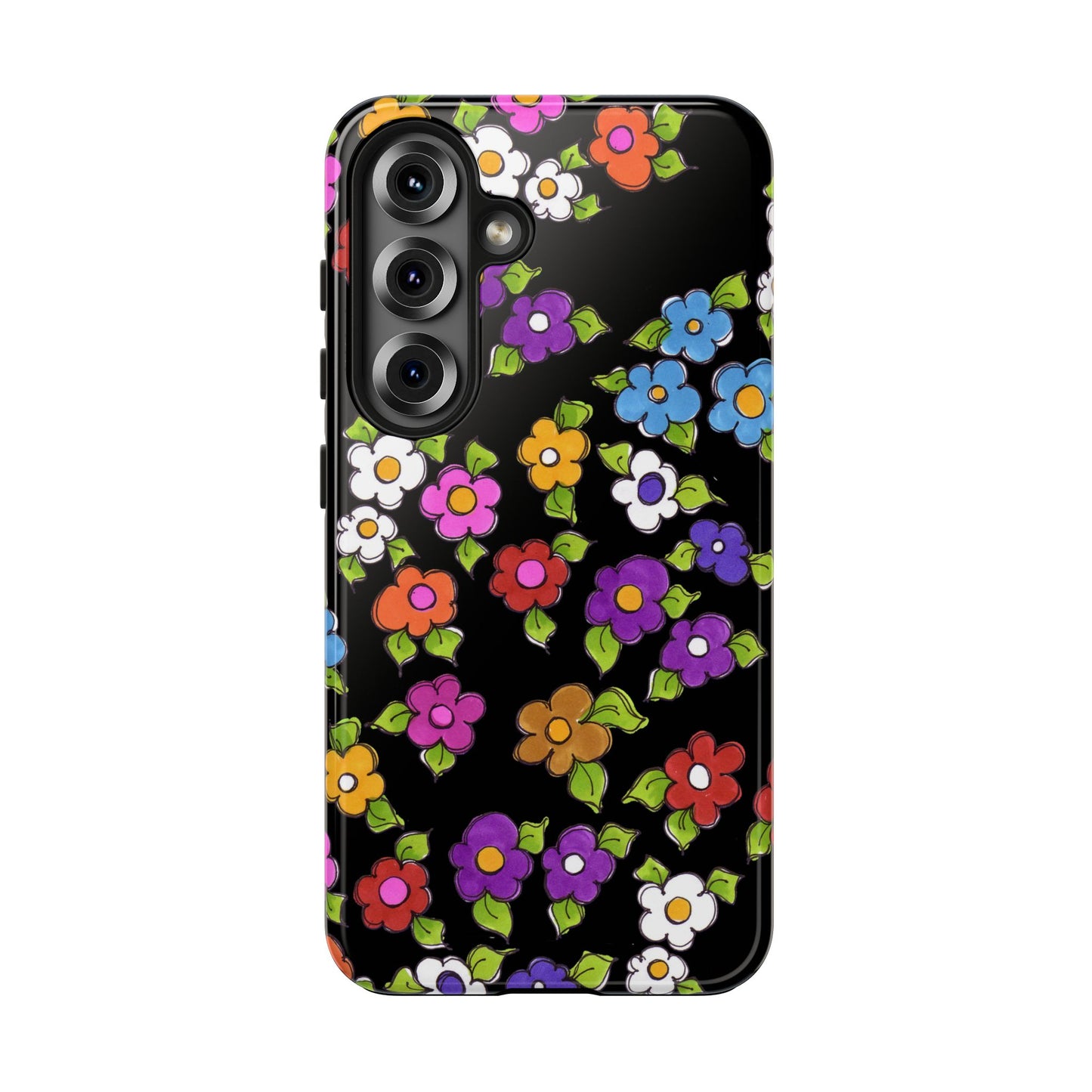 Fancy Dog Daisies Phone Case