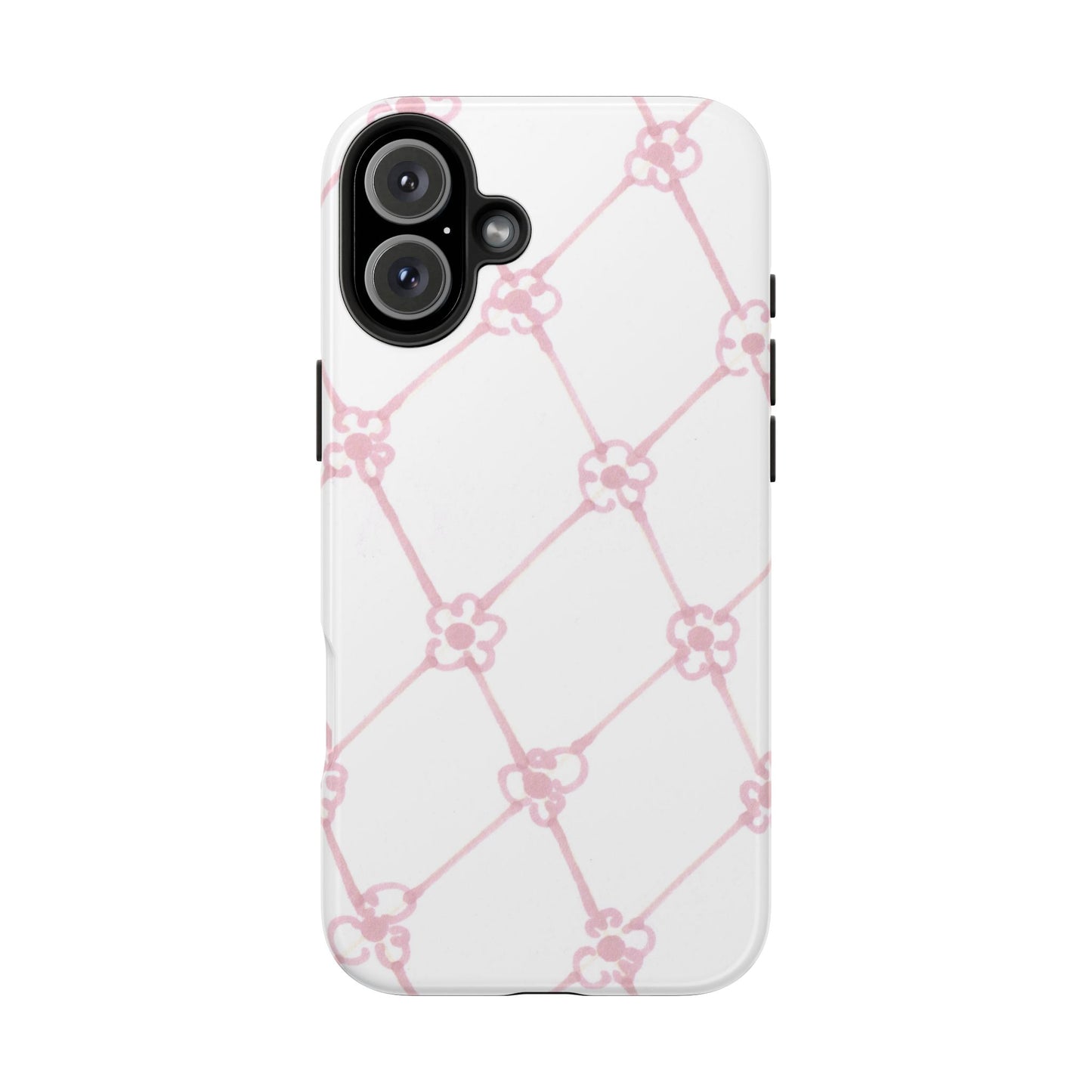 Flower Model Scroll Phone Case