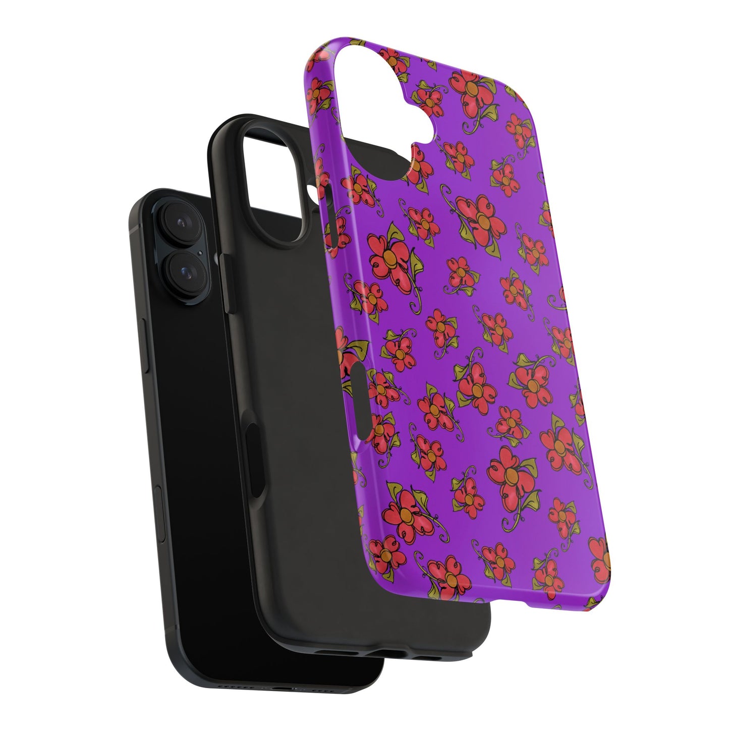 Daisy Caper Purple Phone Case