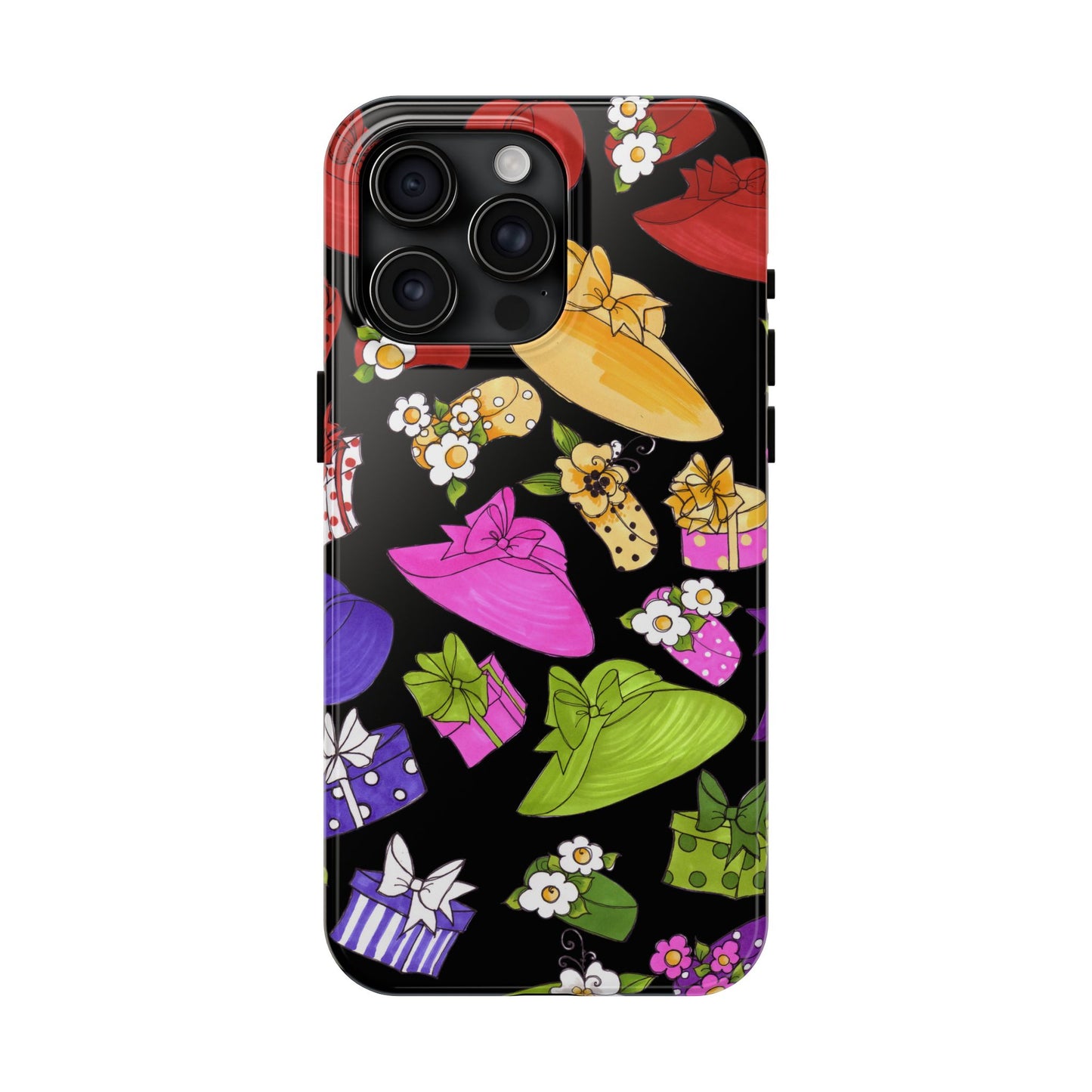 Accessories Tossed Black Phone Case