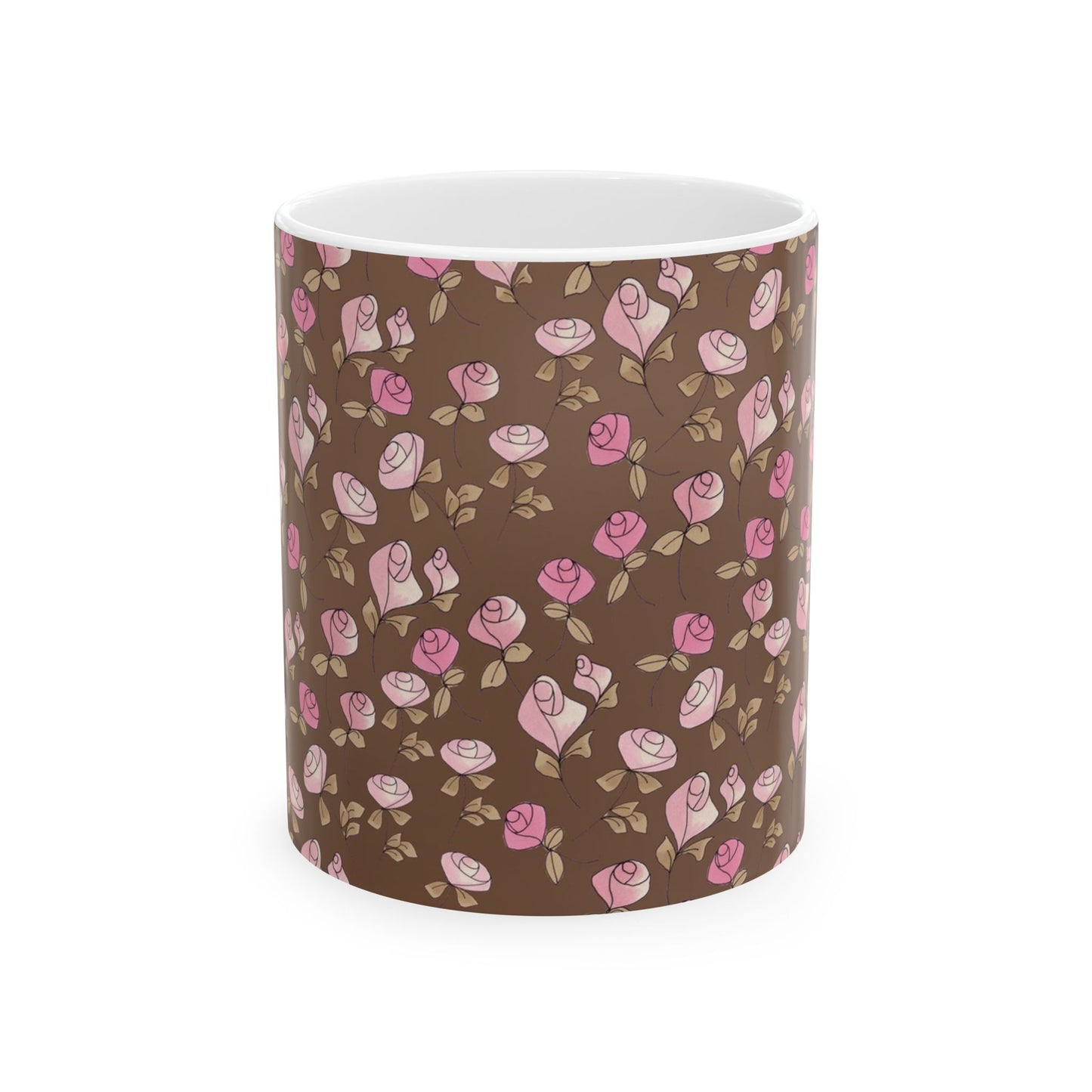 Little Bitty Roses Chocolate Cup