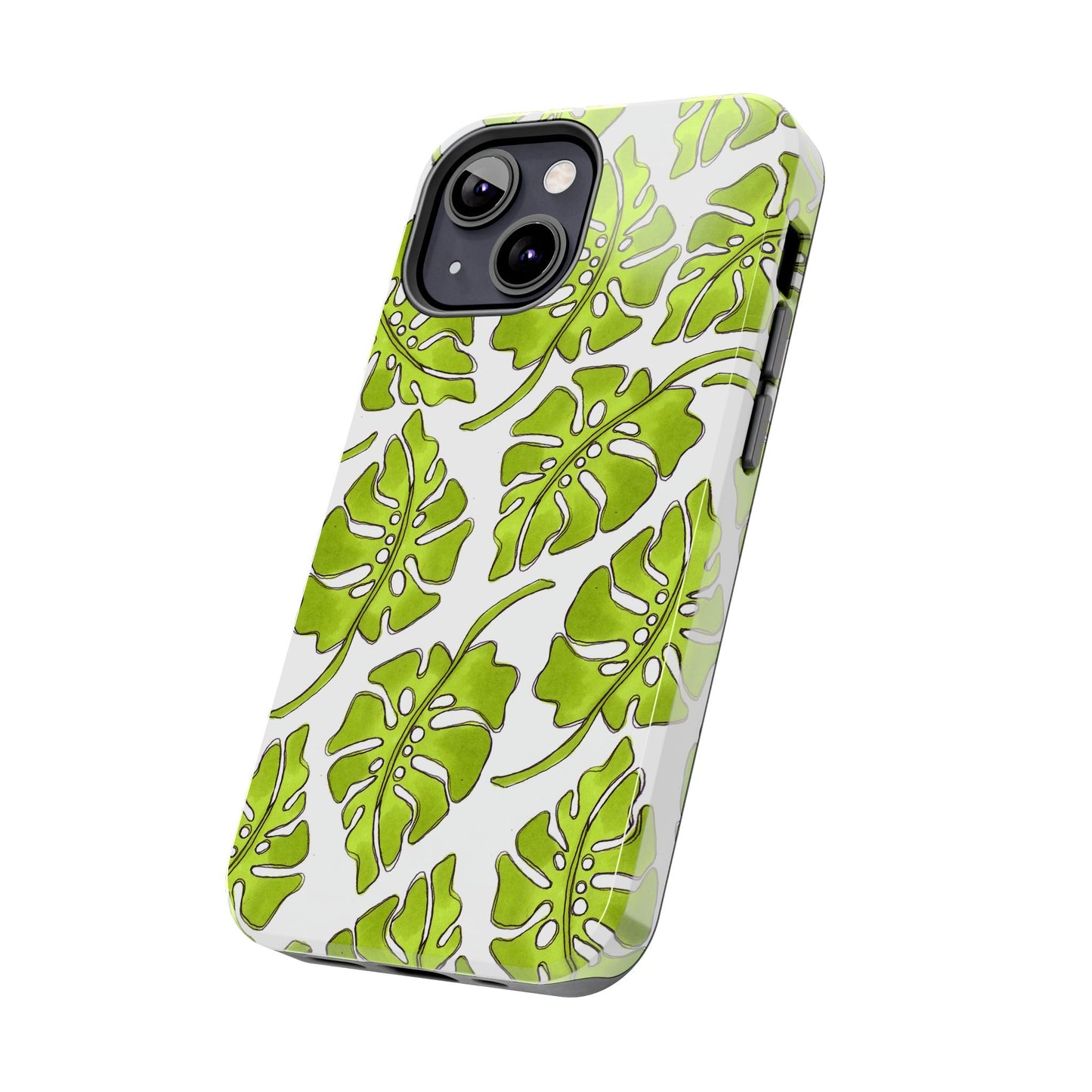 Big Leaf White Phone Case