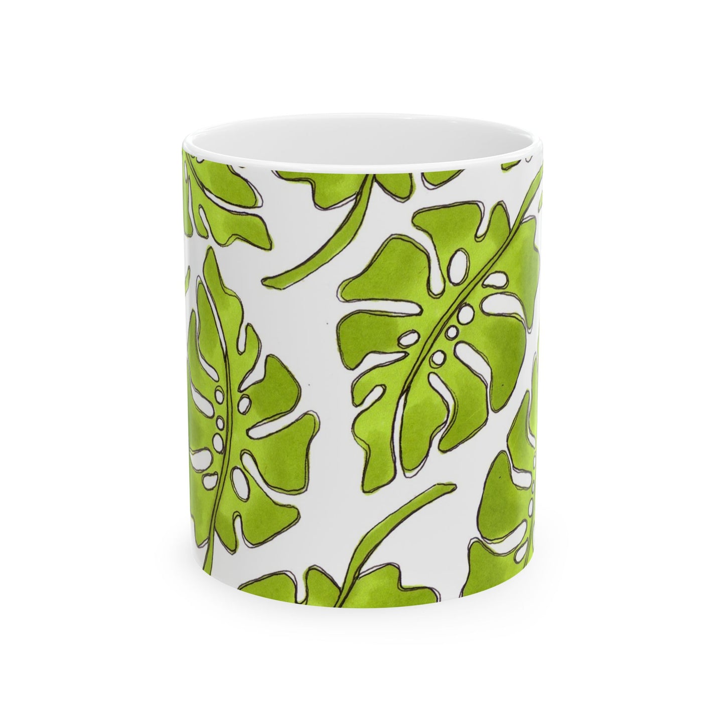 Big Leaf White Cup