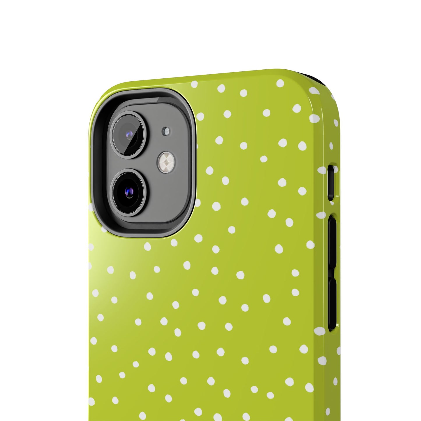 Dinky Dots Green / White Phone Case
