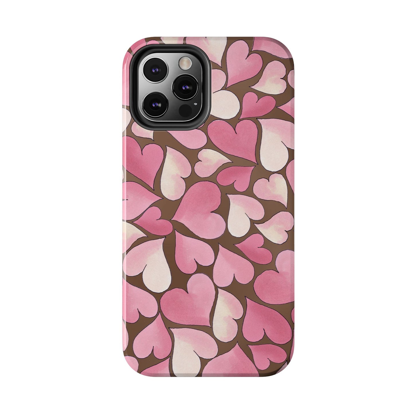 Hearts Chocolate Phone Case