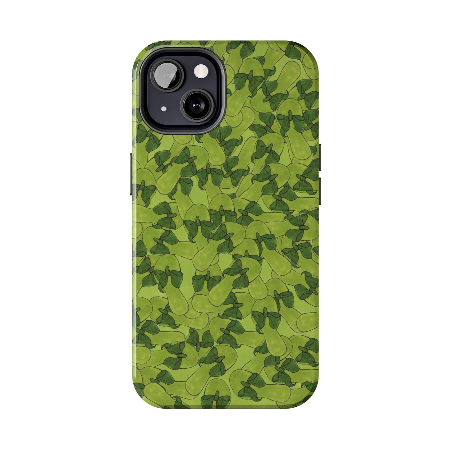 Green Flip Flops Phone Case