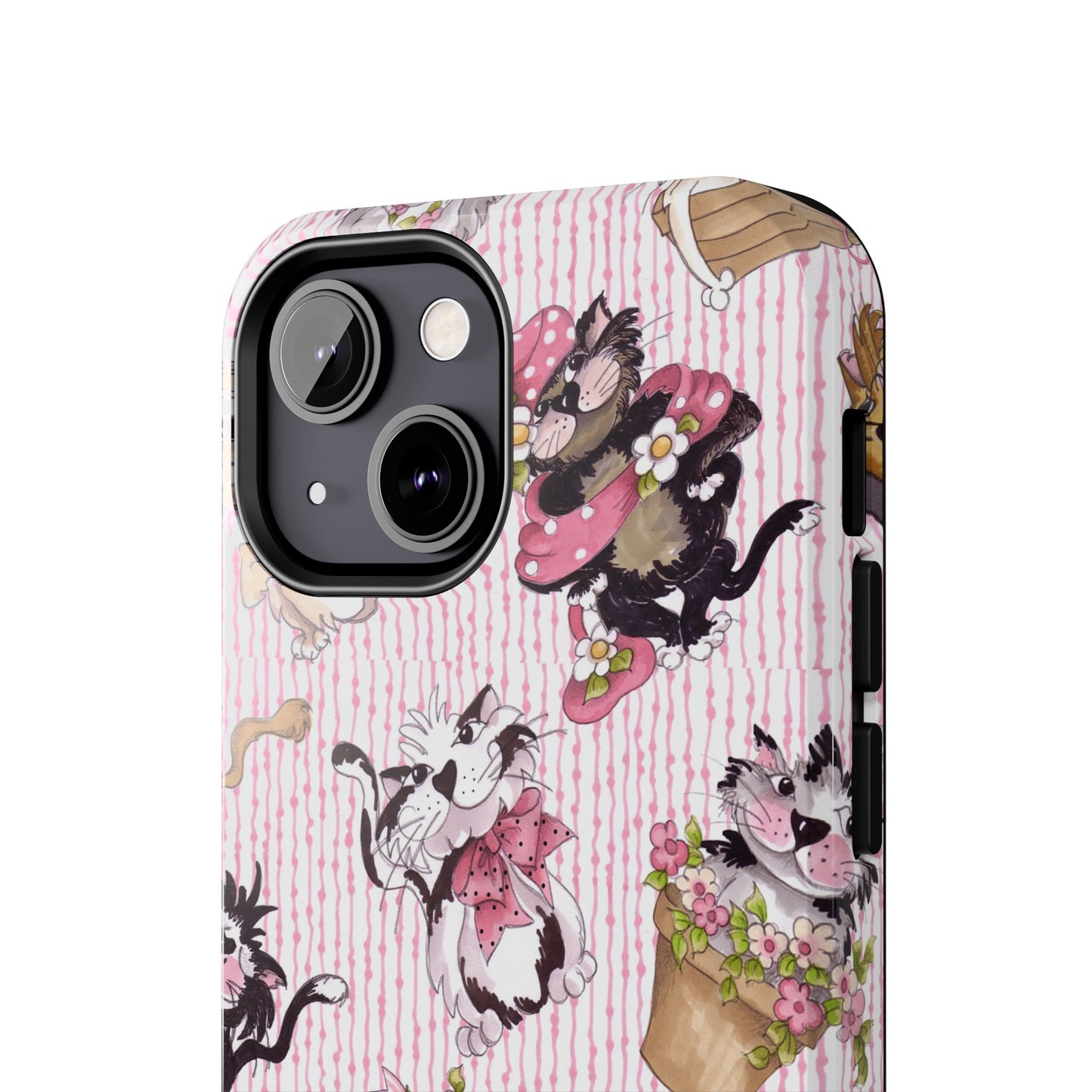 Fancy Cats Pink Phone Case