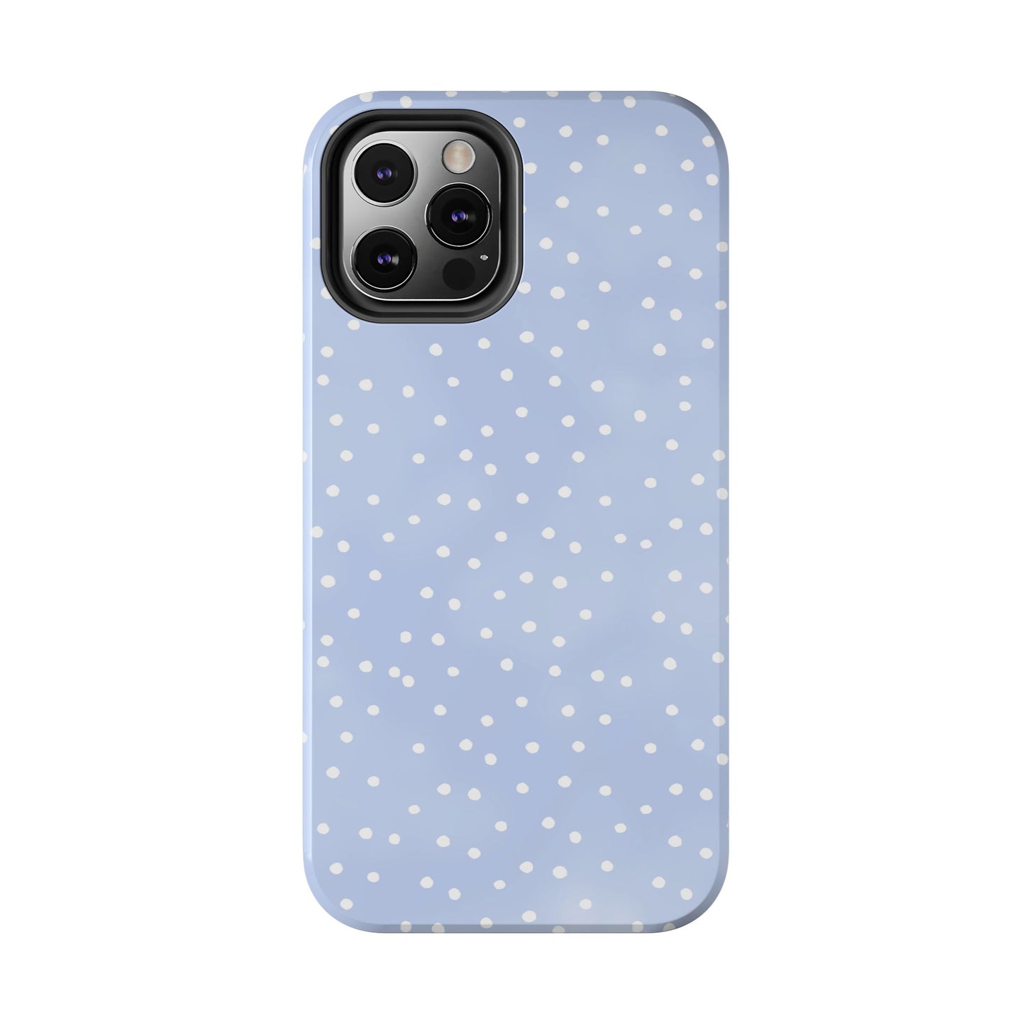 Petite Dots Blue / White Phone Case