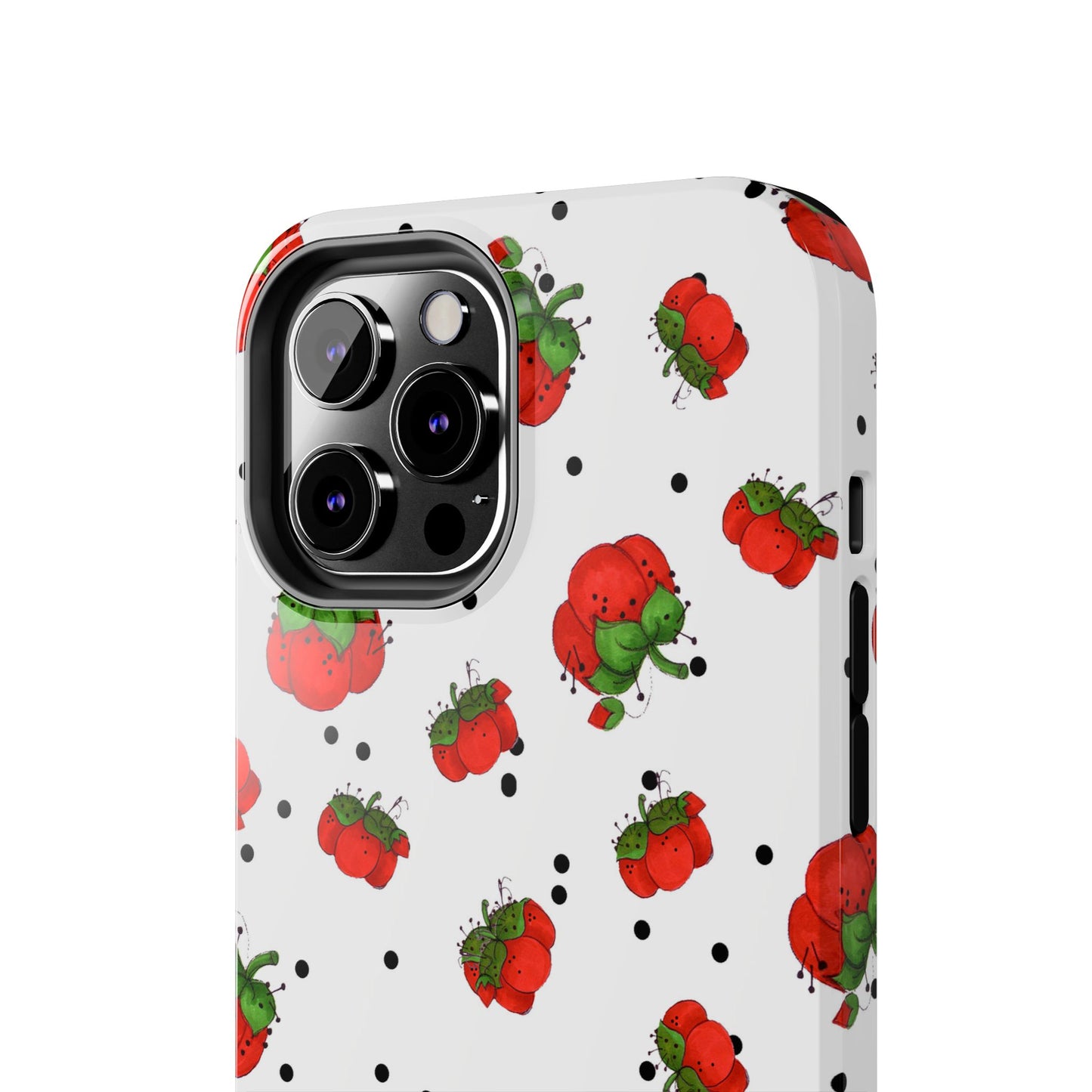 Pin Dots White Phone Case