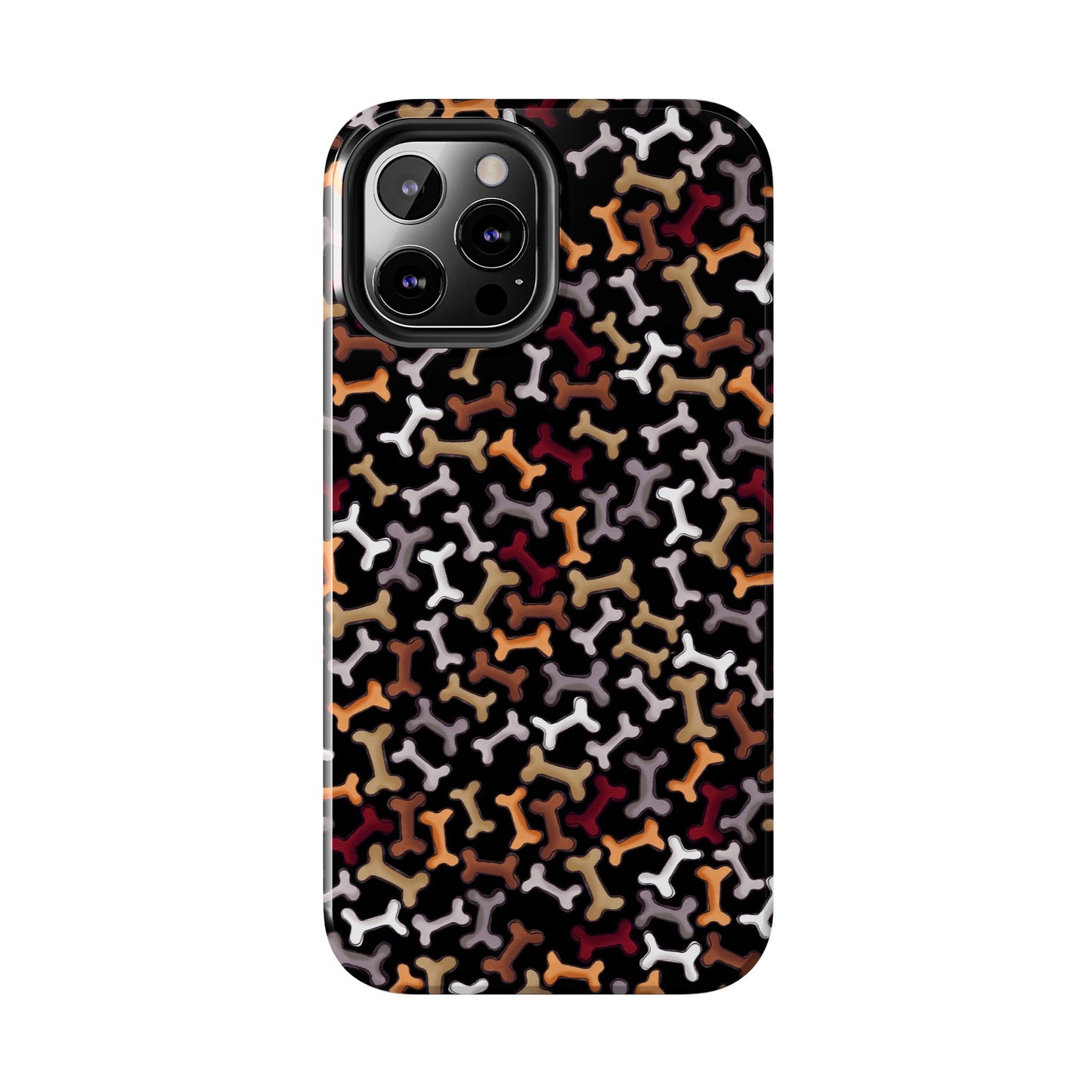 Dog Bones Black Phone Case