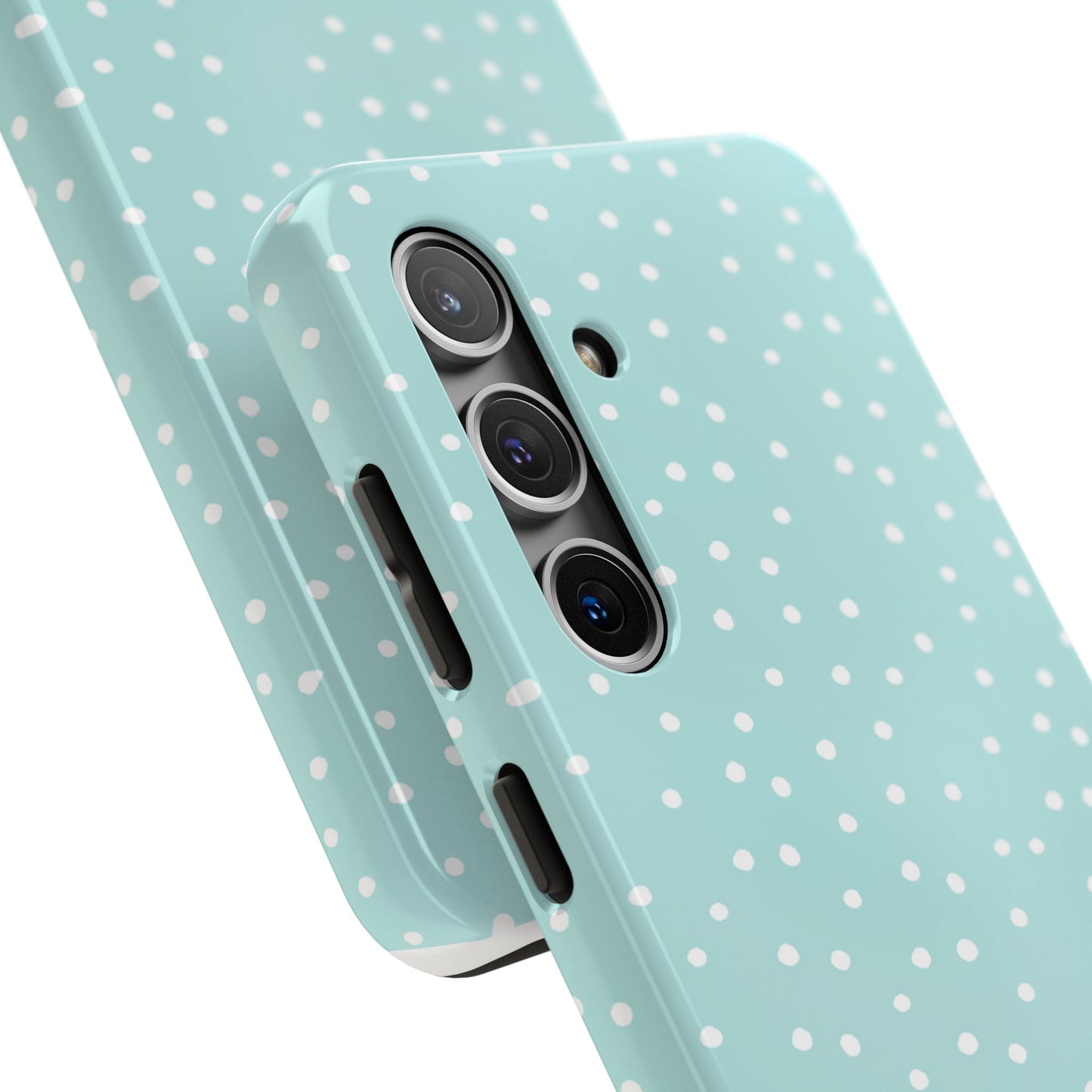 Petite Dots Seafoam / White Phone Case