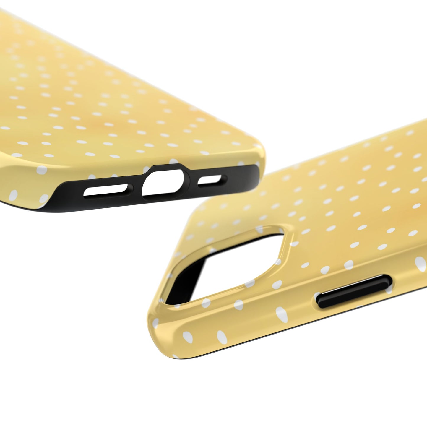 Dinky Dots Sunshine / White Phone Case