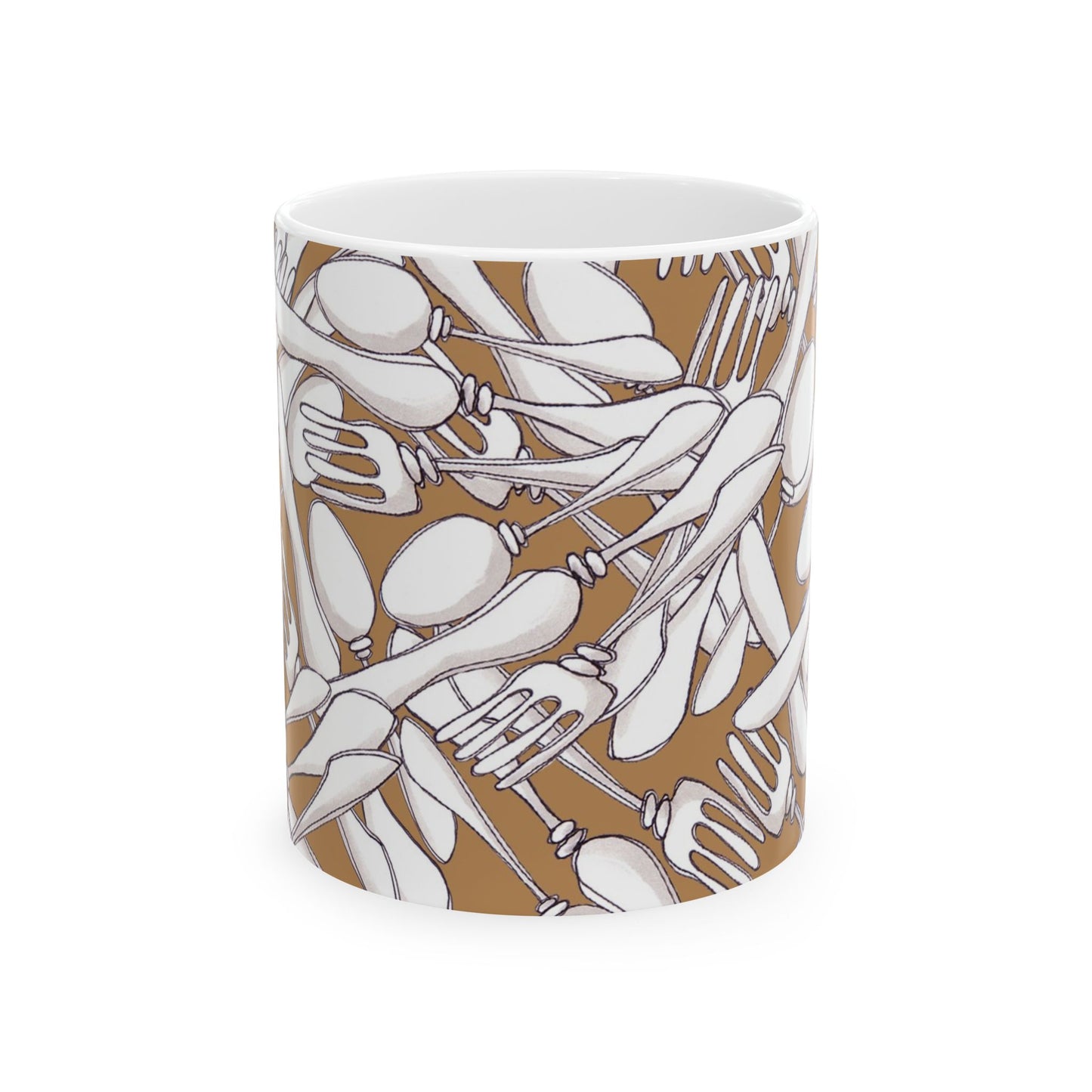 Silverware Wars Brown Cup