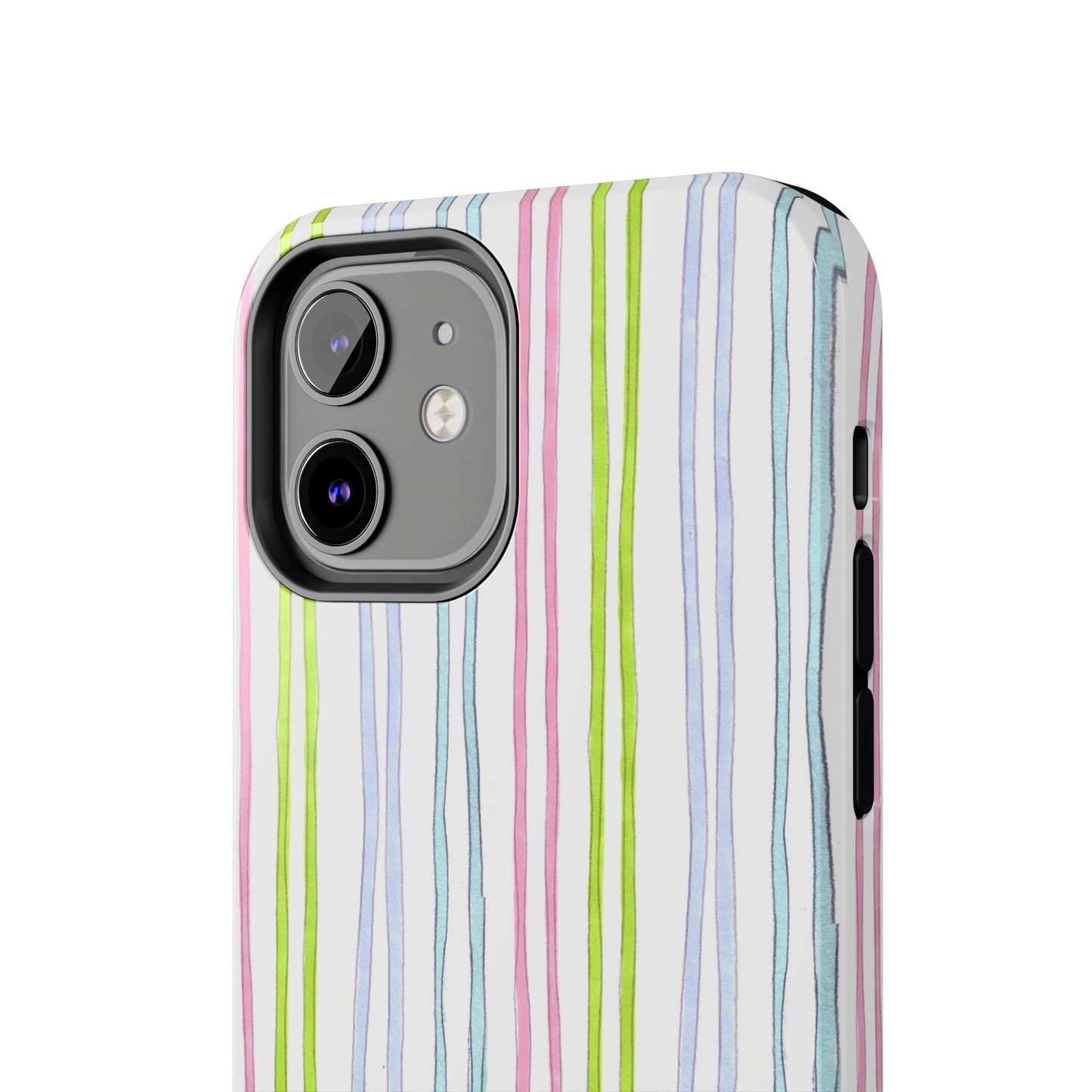 Belle Stripe White Phone Case