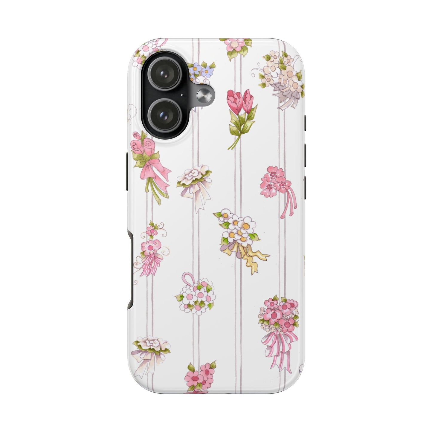 Bouquet Stripe Phone Case